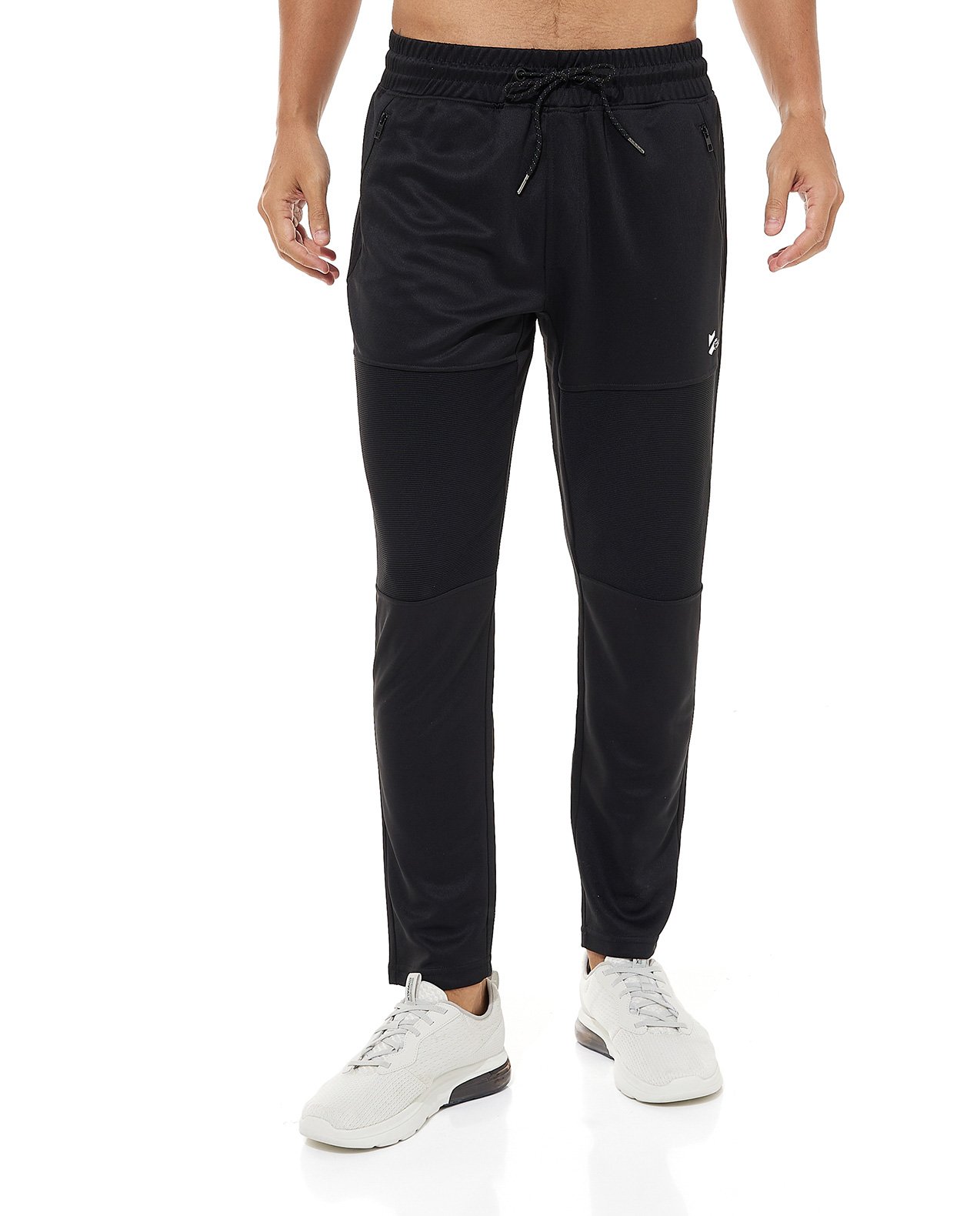 Shop Solid Active Joggers with Drawstring Waist Online | R&B UAE
