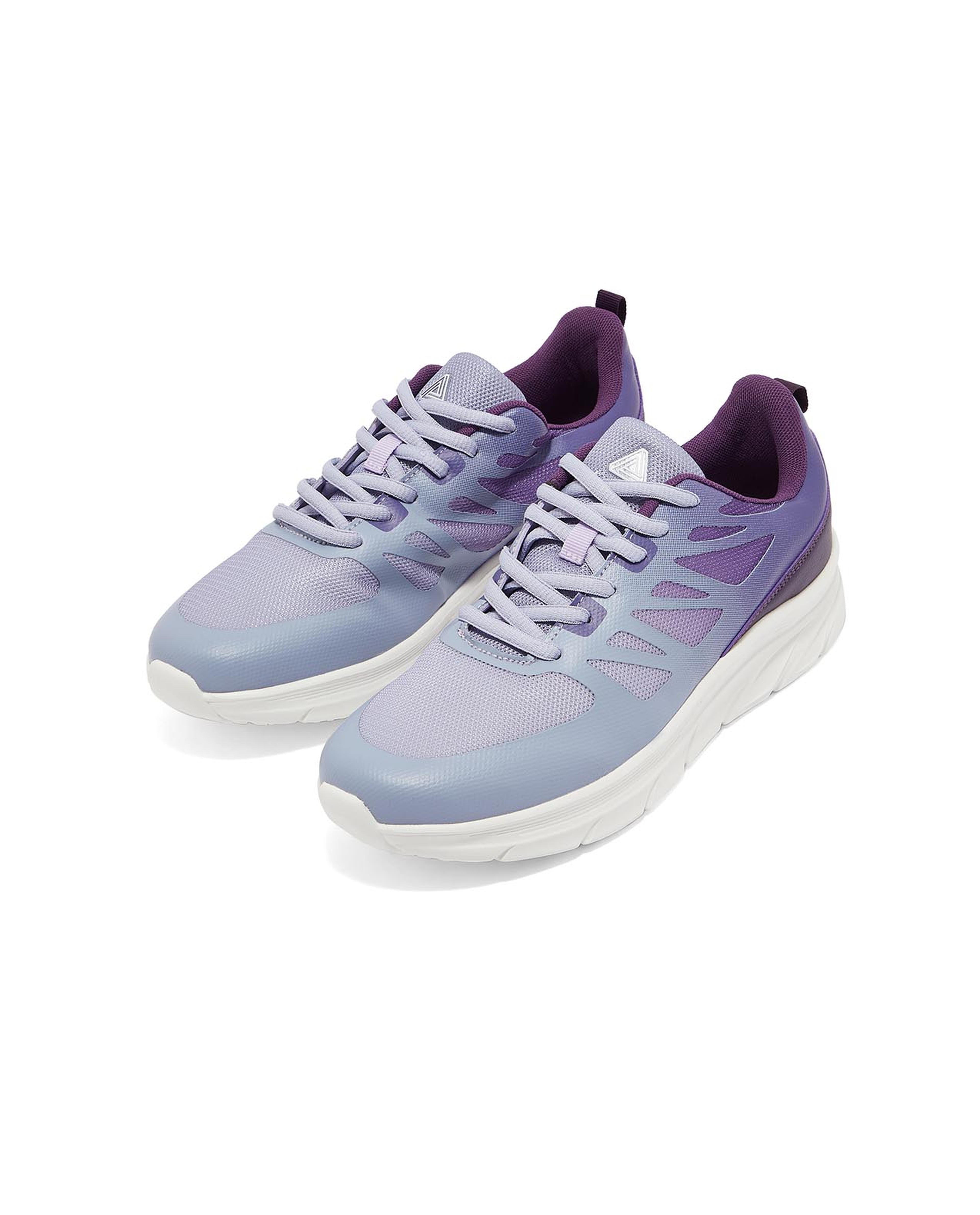 Ombre Lace-Up Running Shoes