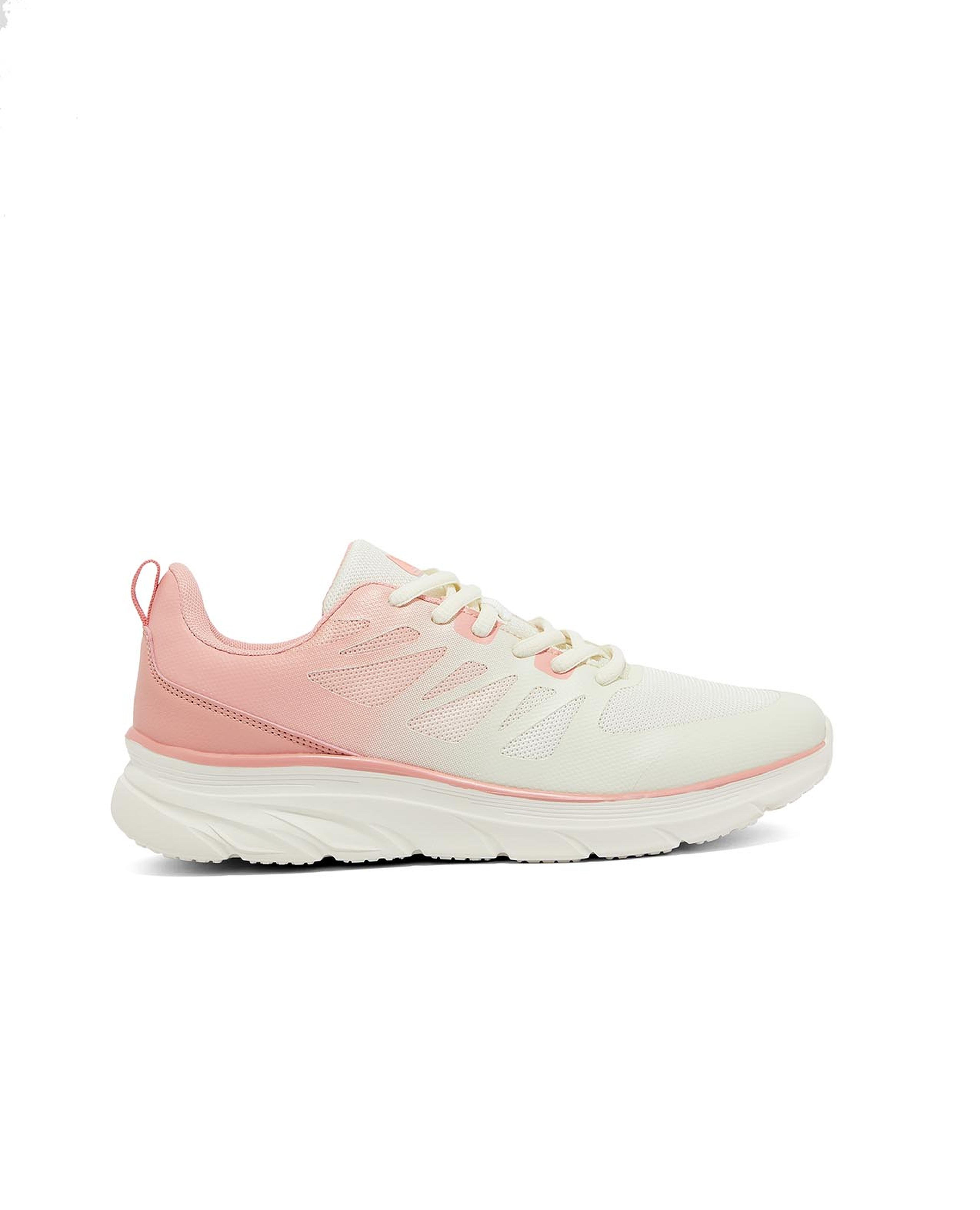 Ombre Lace-Up Running Shoes