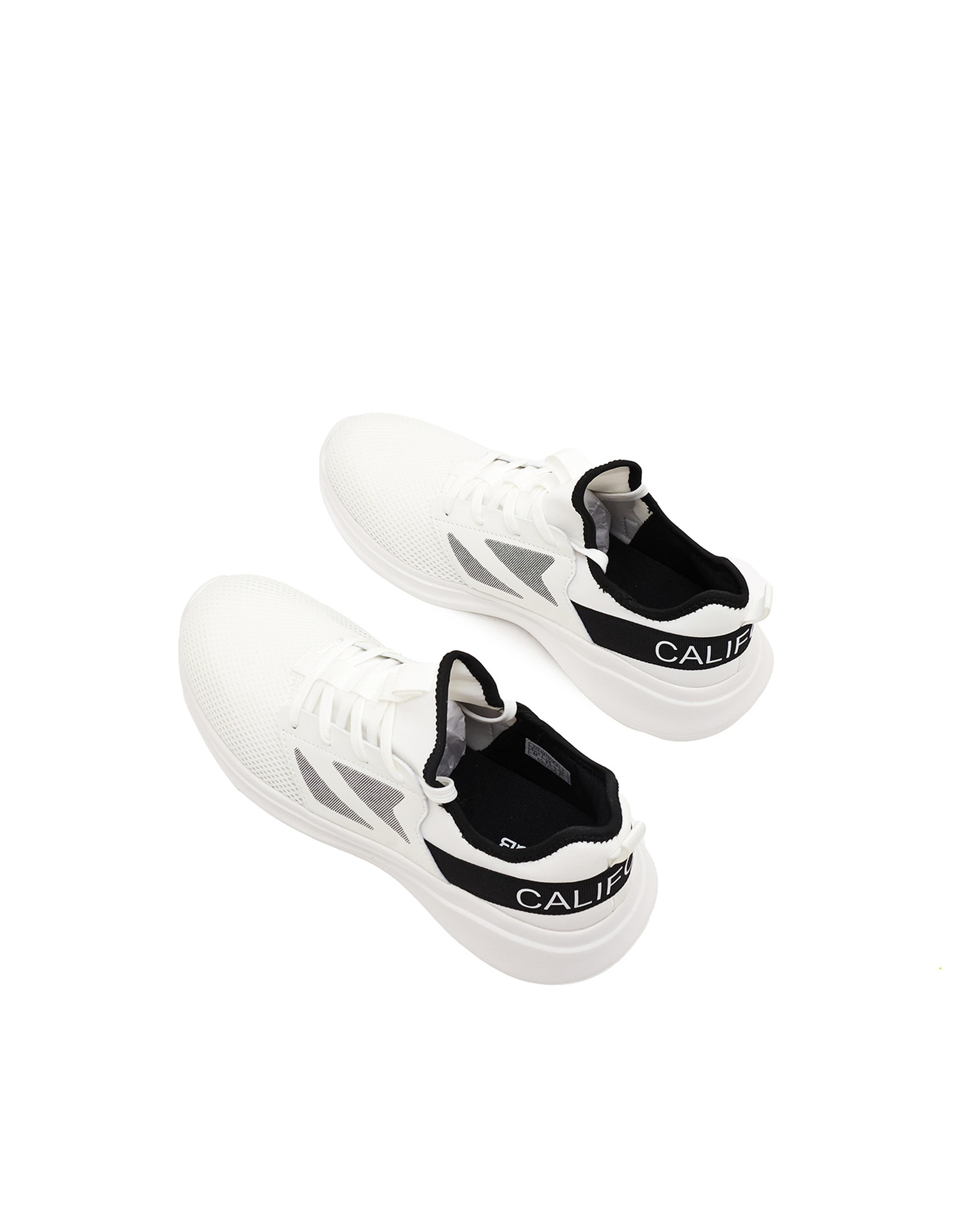Mesh Lace-Up Running Shoes