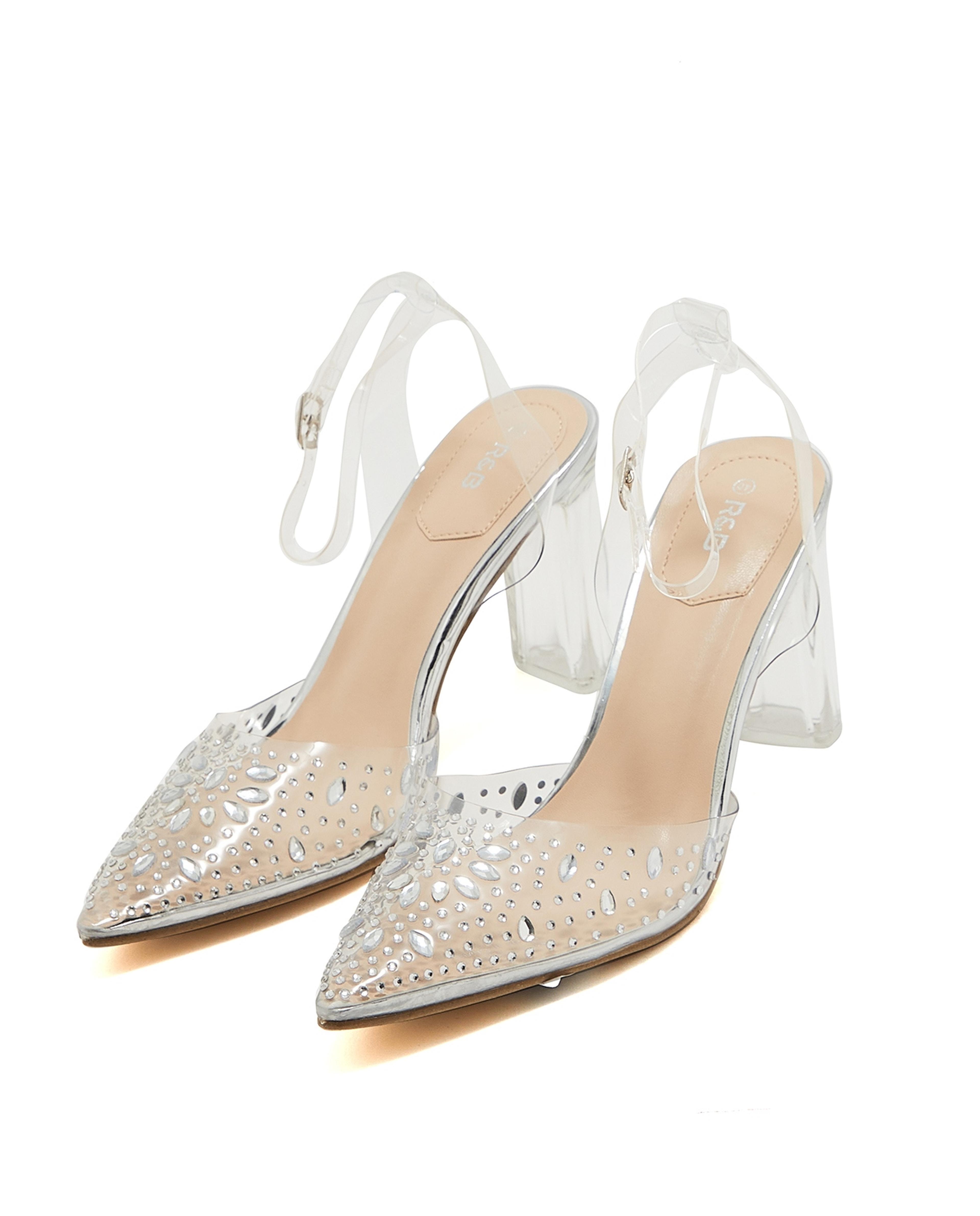 Shop Embellished Stiletto Heel Pumps Online R B KSA