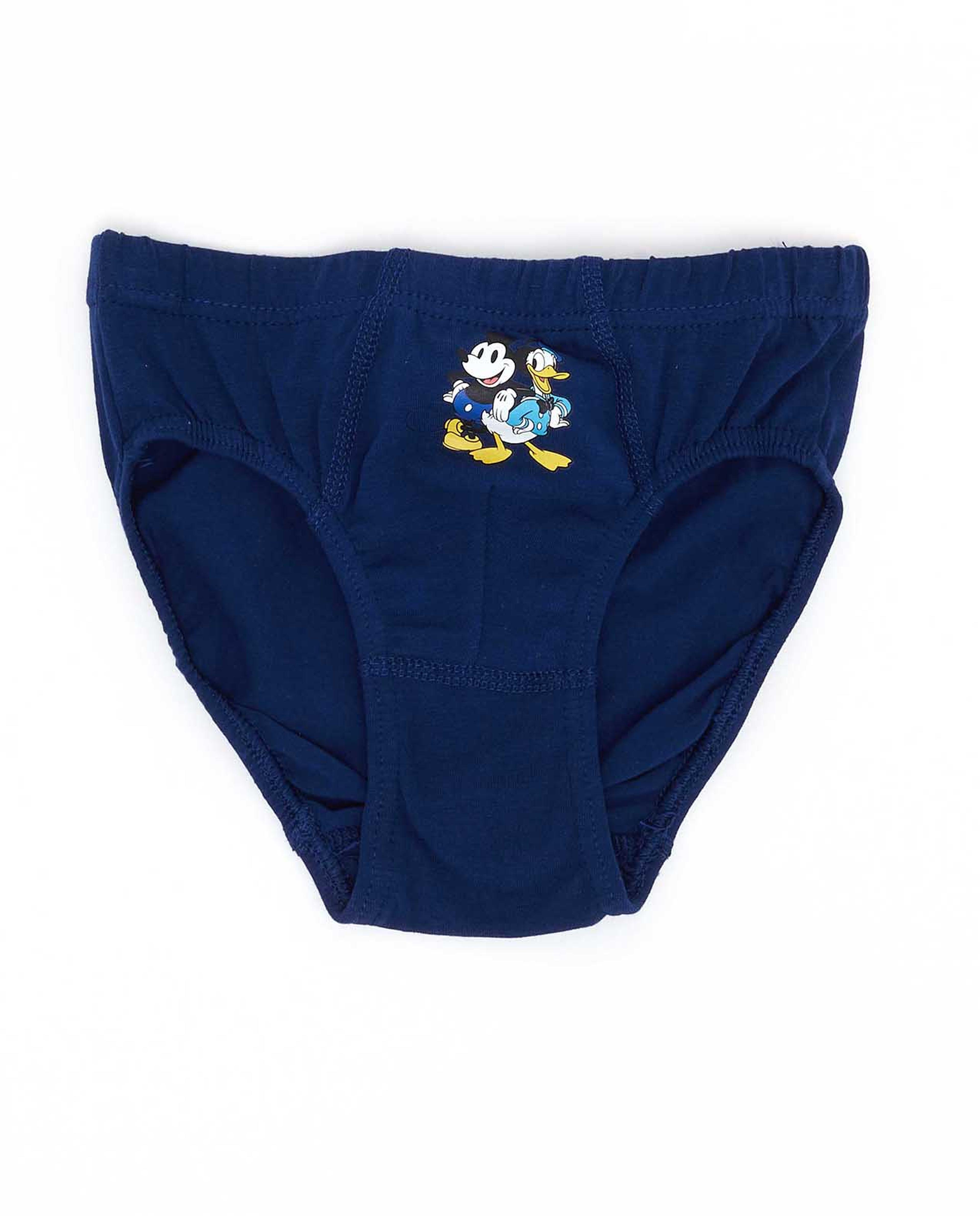 Pack of 3 Mickey Printed Briefs