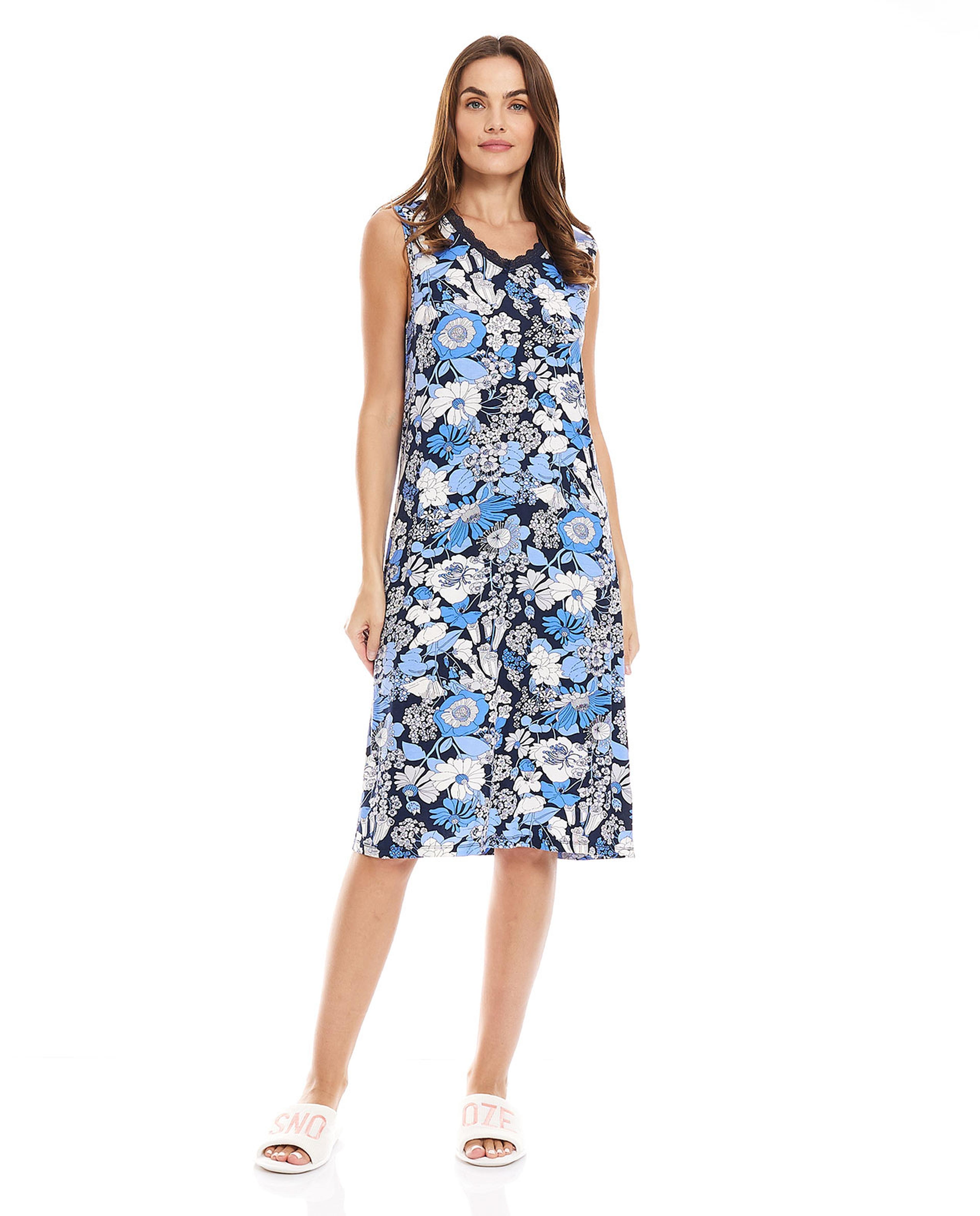 Printed Night Gown