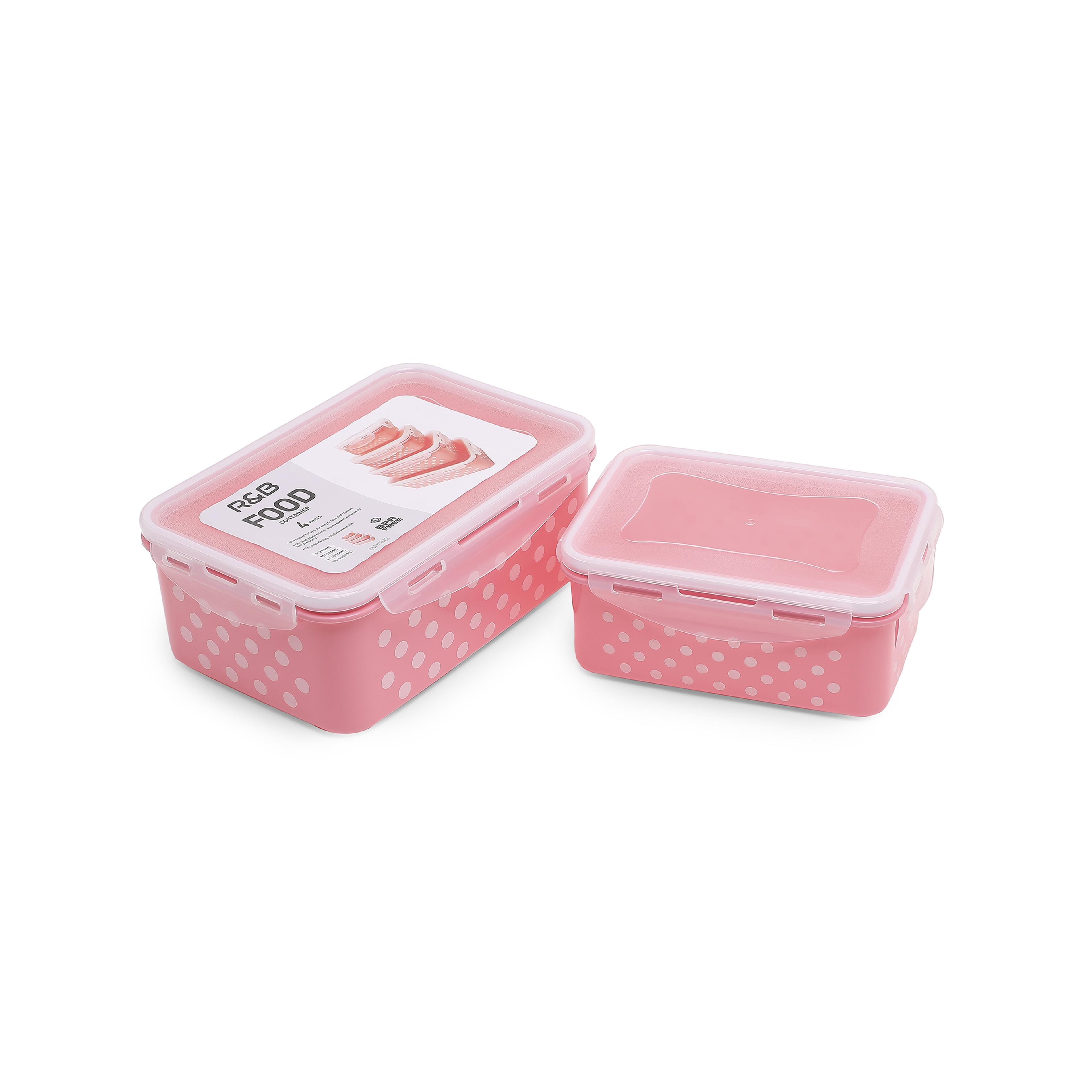 Pack of 4 Storage Containers