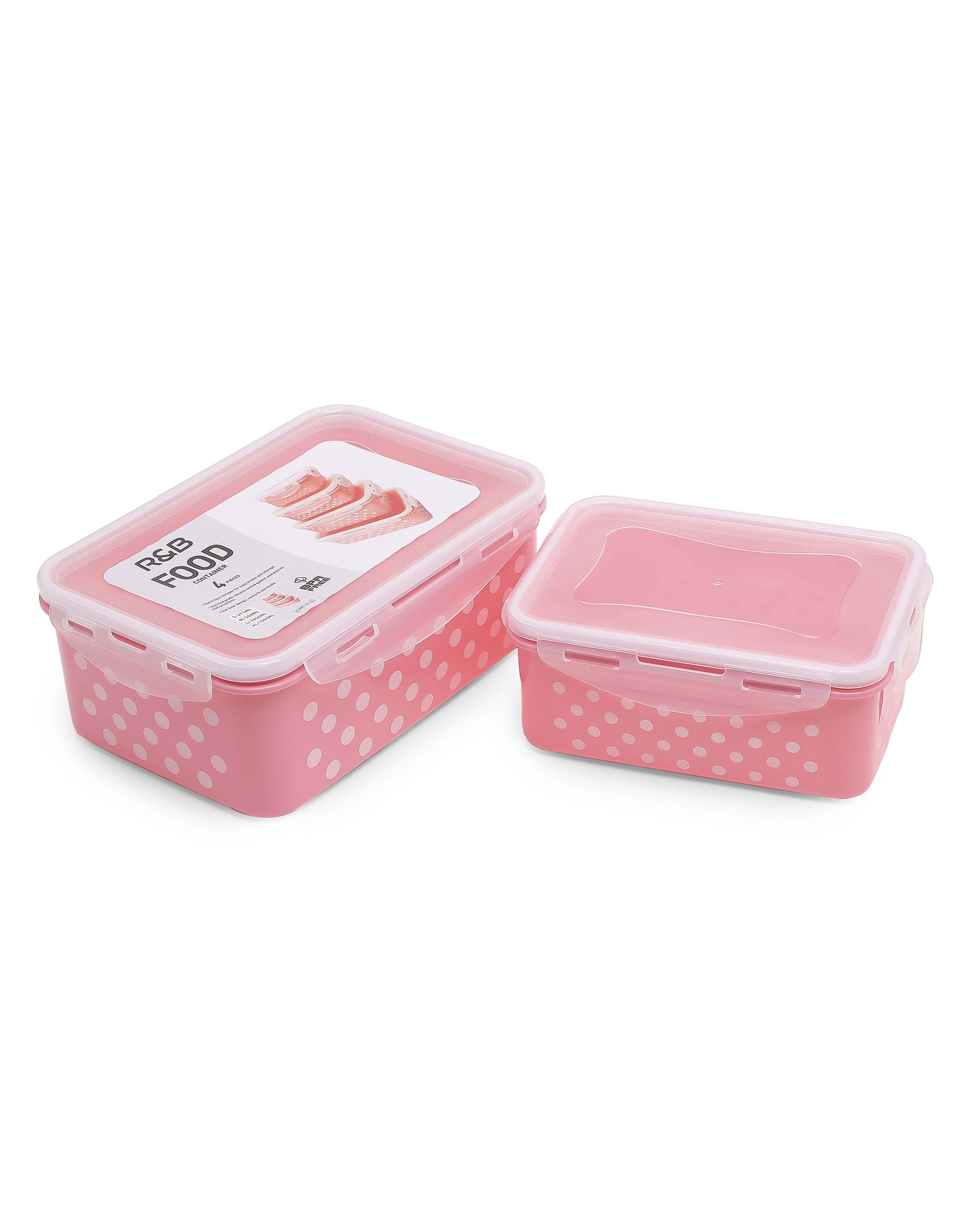 Pack of 4 Storage Containers