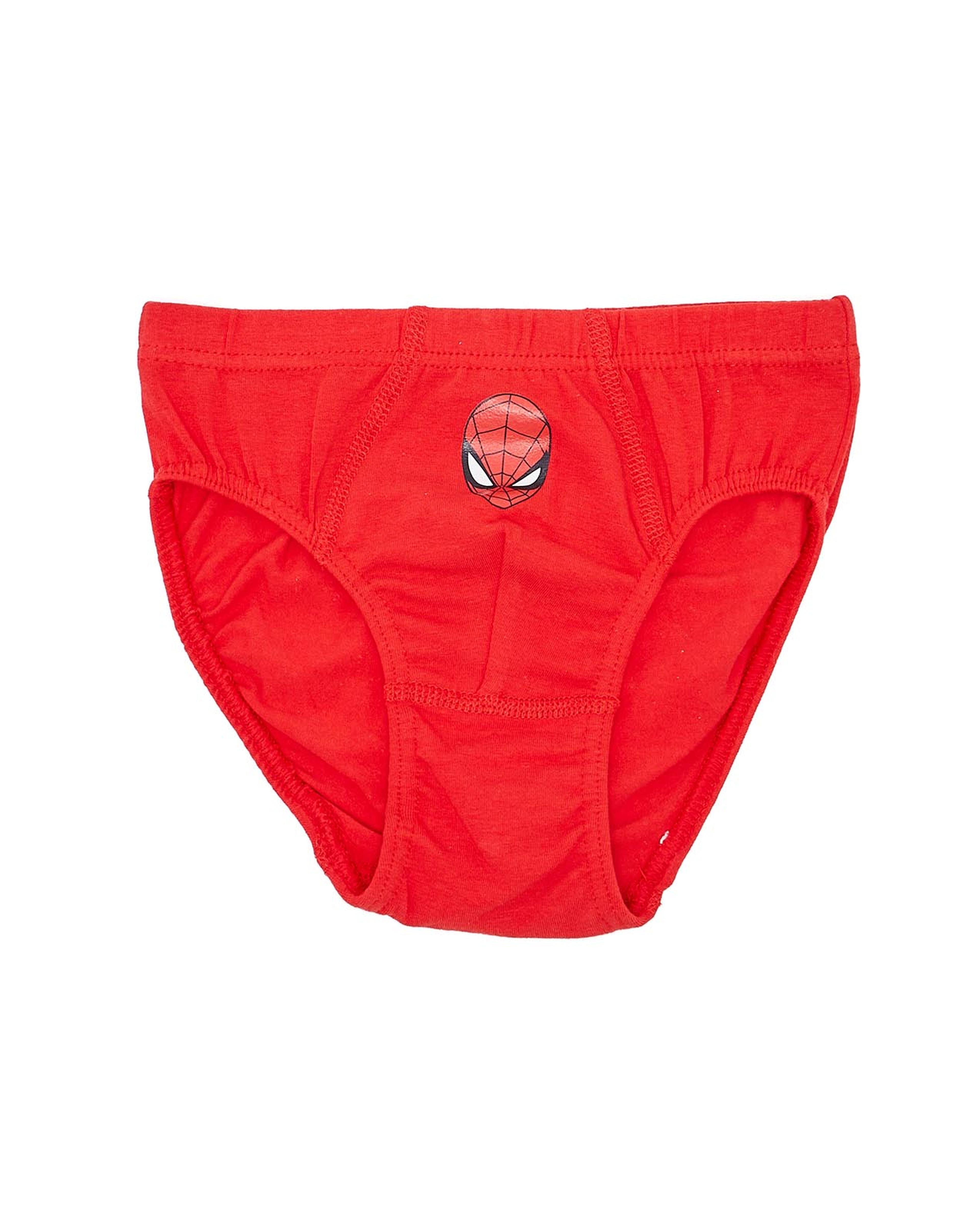 Spiderman red 3A baby boy briefs swimsuit