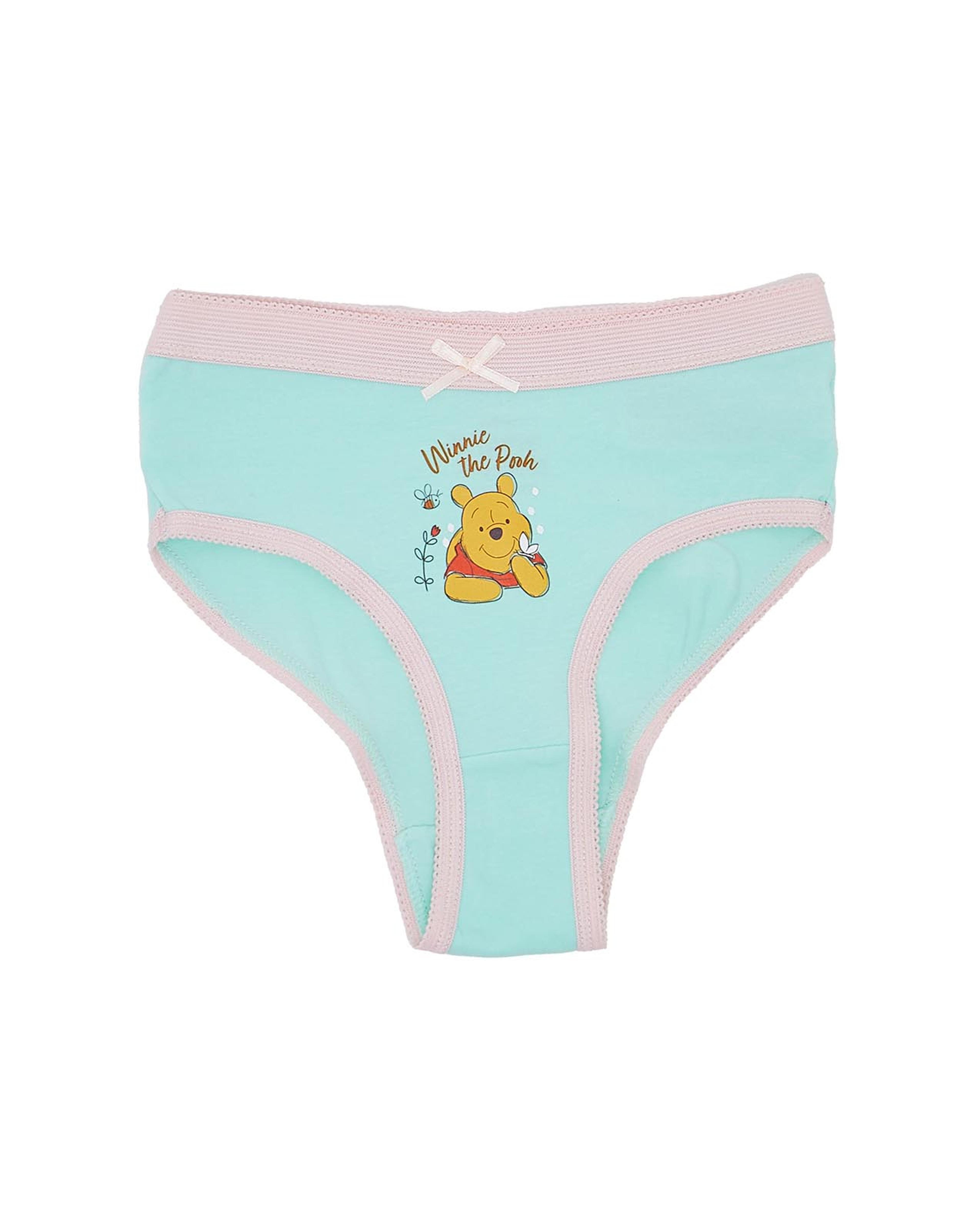 Pack of 3 Winnie-the-Pooh Printed Bikini Briefs