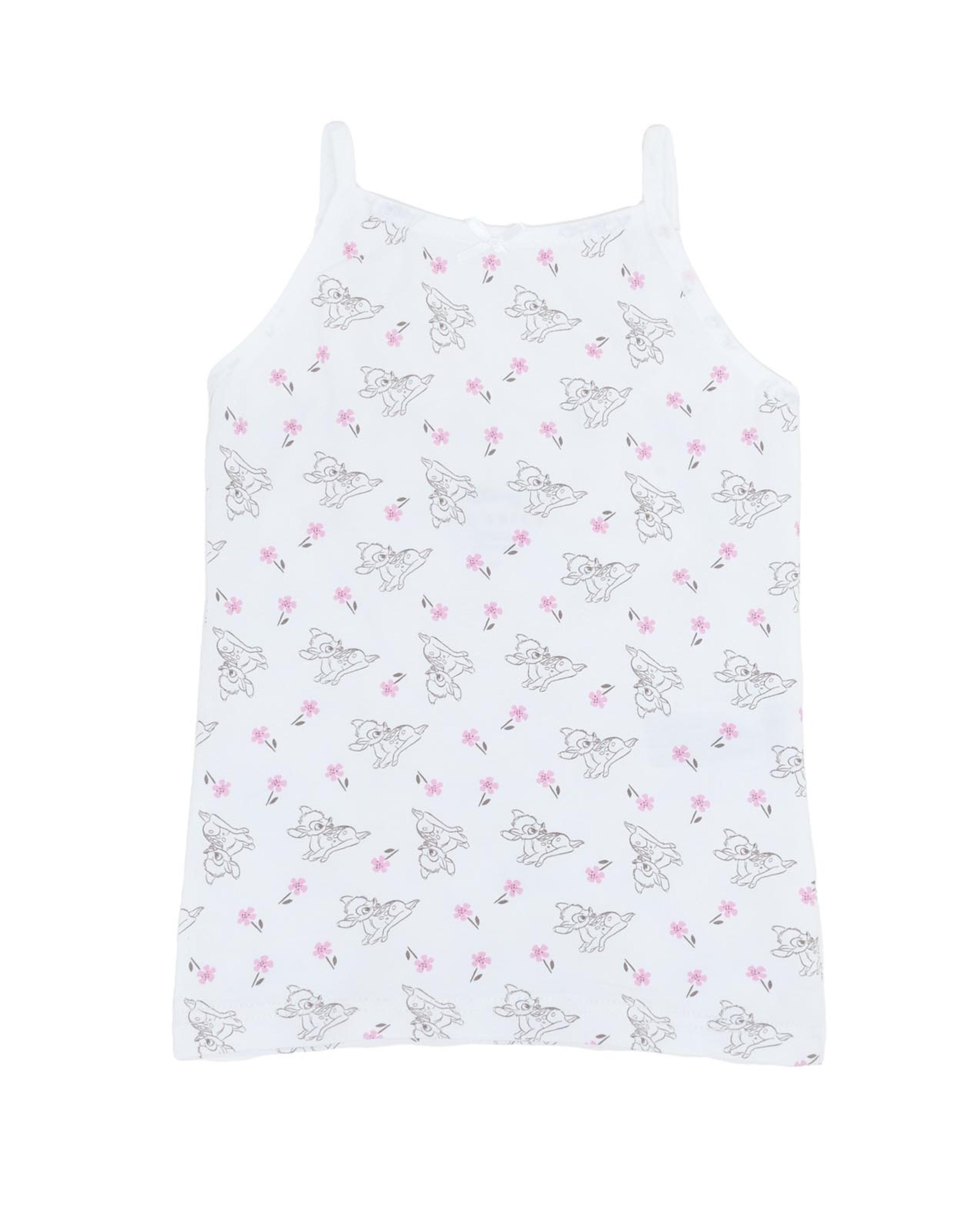 Pack of 2 Bambi Printed Camisoles