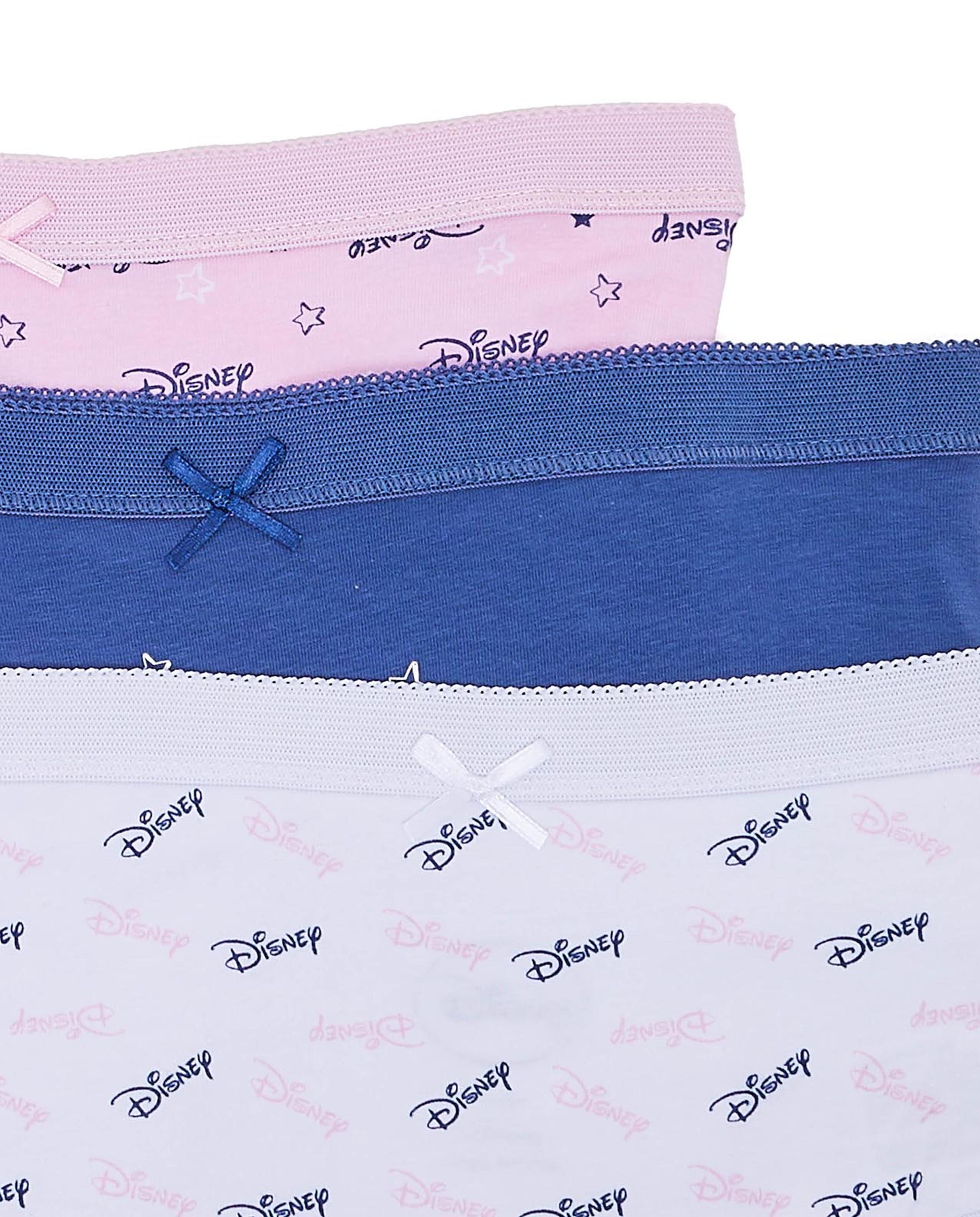 Shop Pack of 3 Disney Printed Bikini Briefs Online