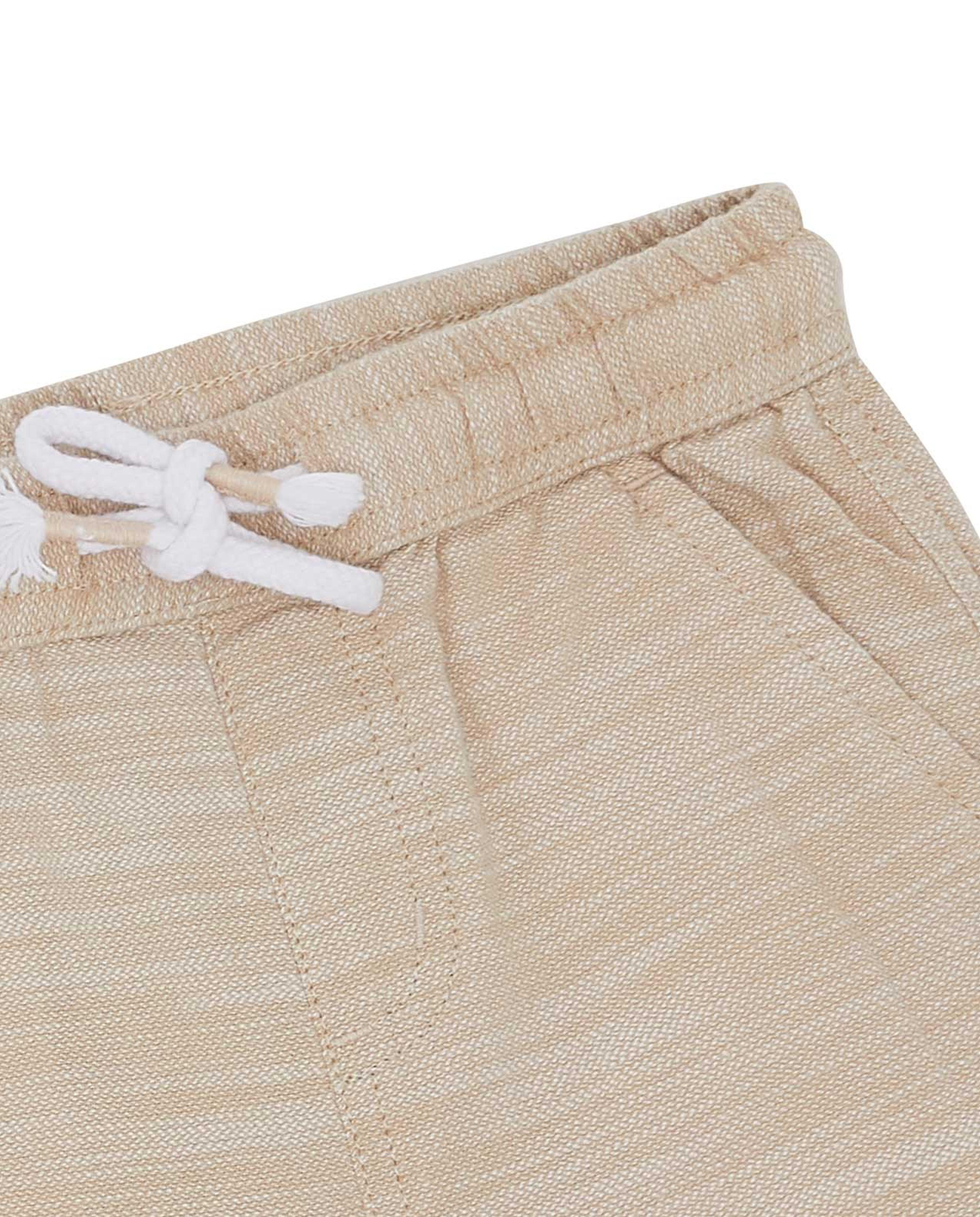 Woven Shorts with Drawstring Waist