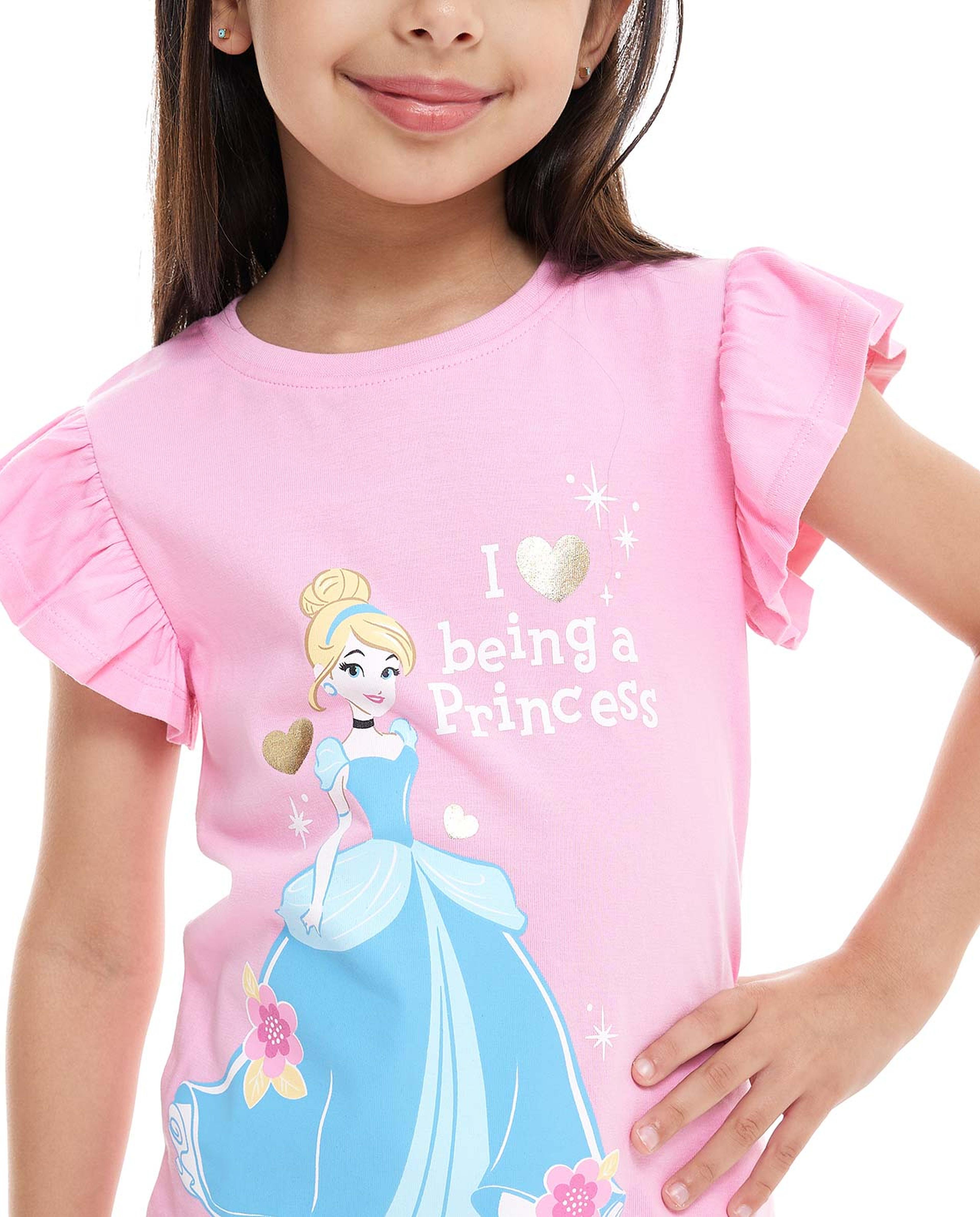 Cinderella Print Pyjama Set