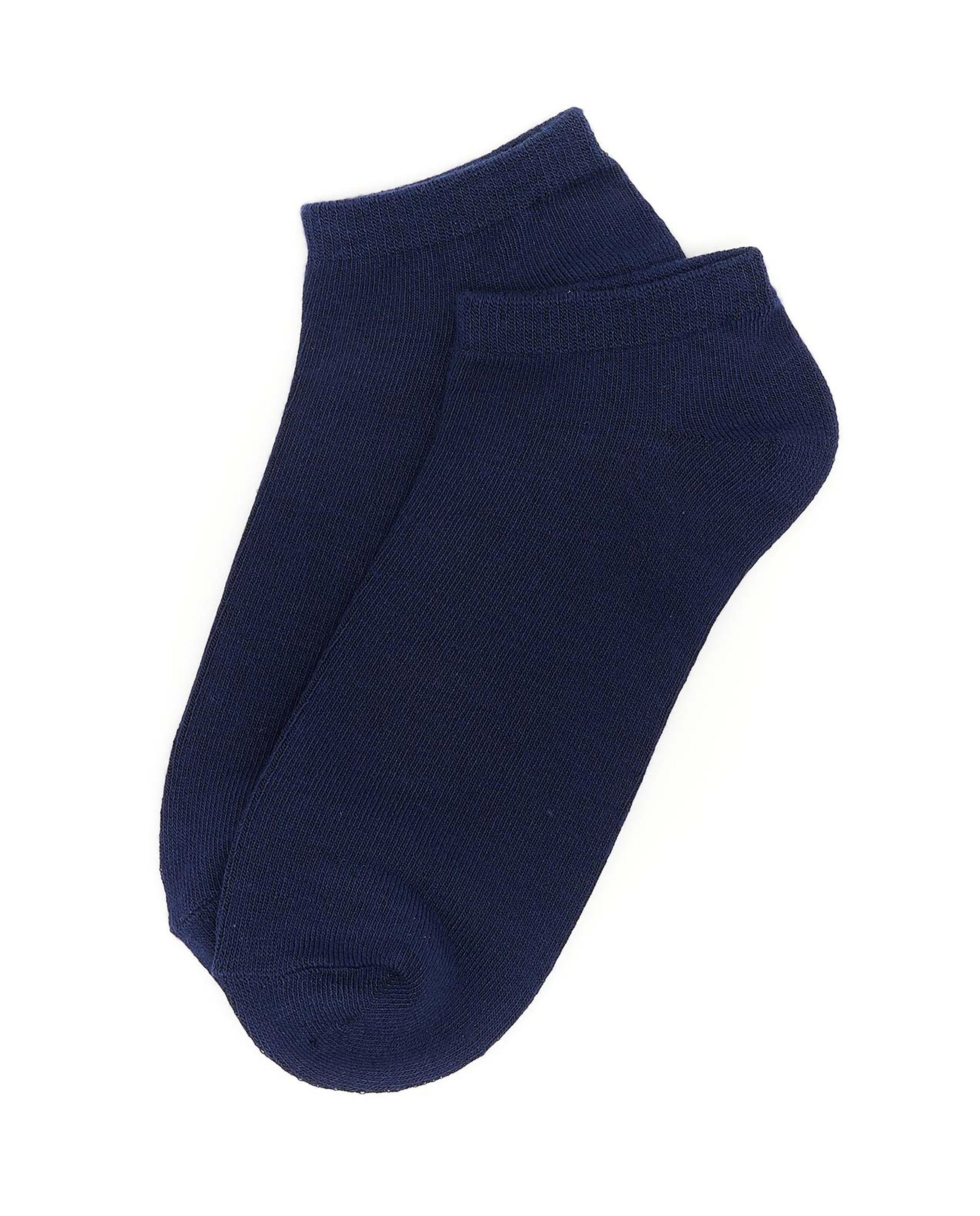 3 Pack Solid Ankle Socks