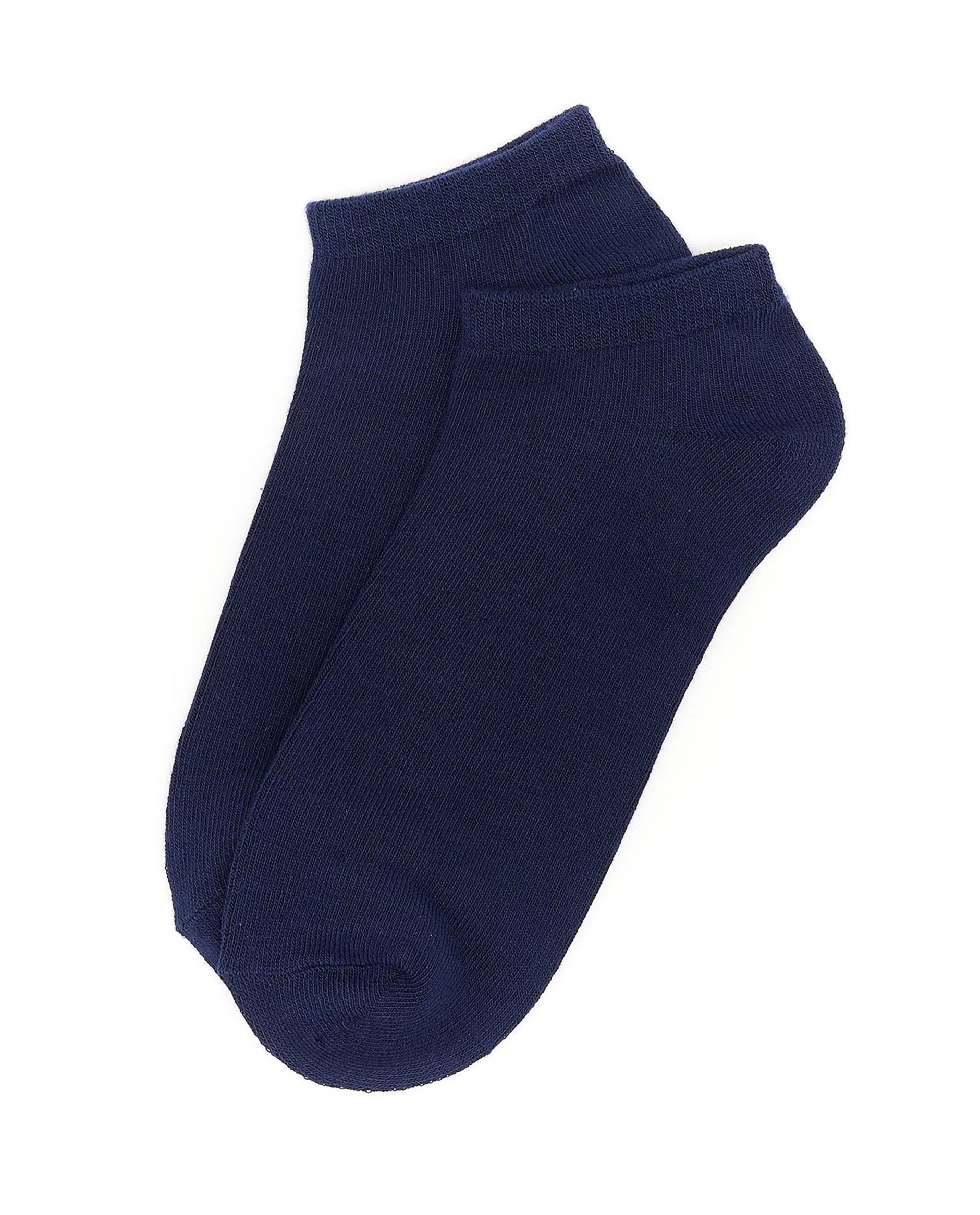 3 Pack Solid Ankle Socks