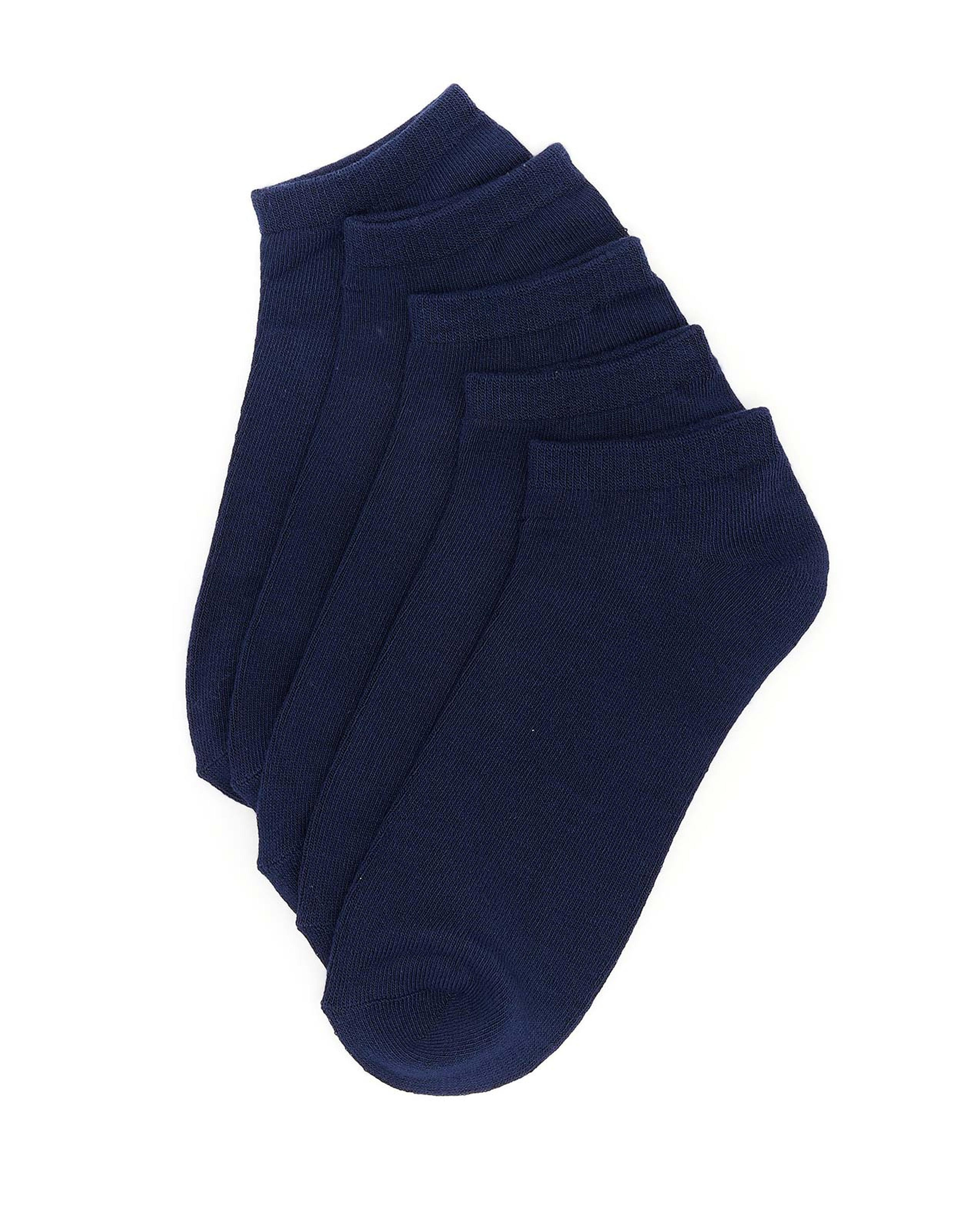 3 Pack Solid Ankle Socks