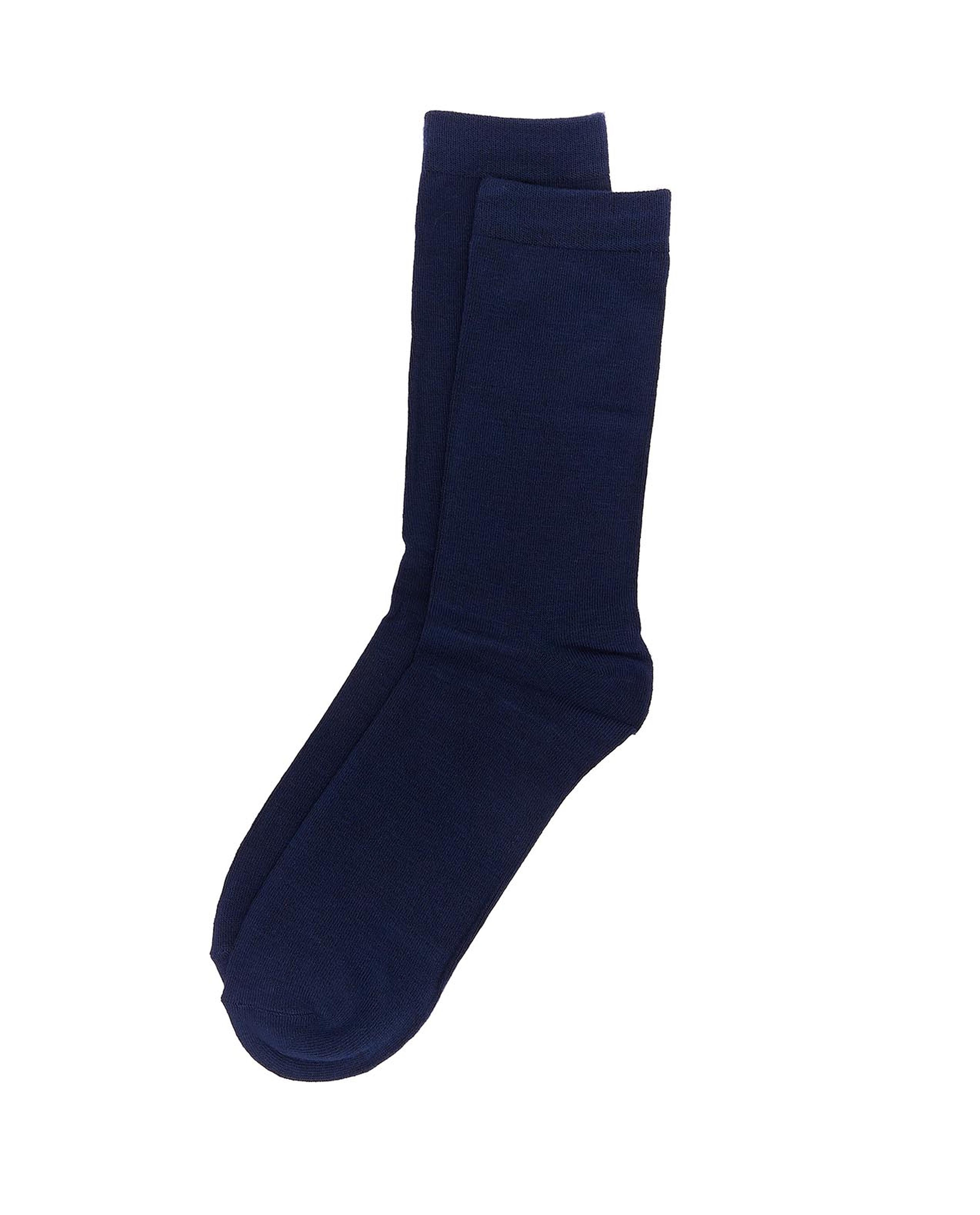 3 Pack Solid Crew Socks