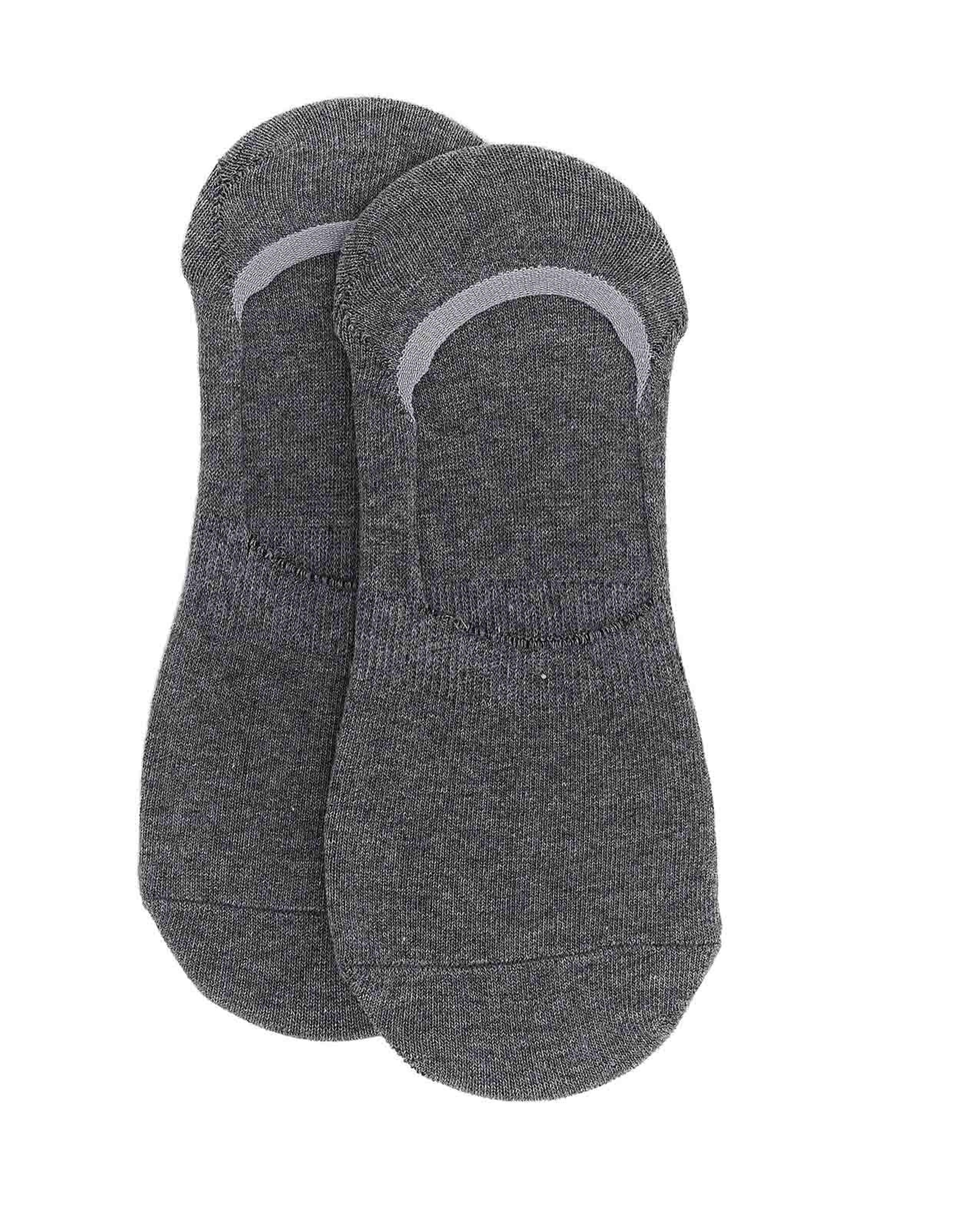 3 Pack Solid No-Show Socks