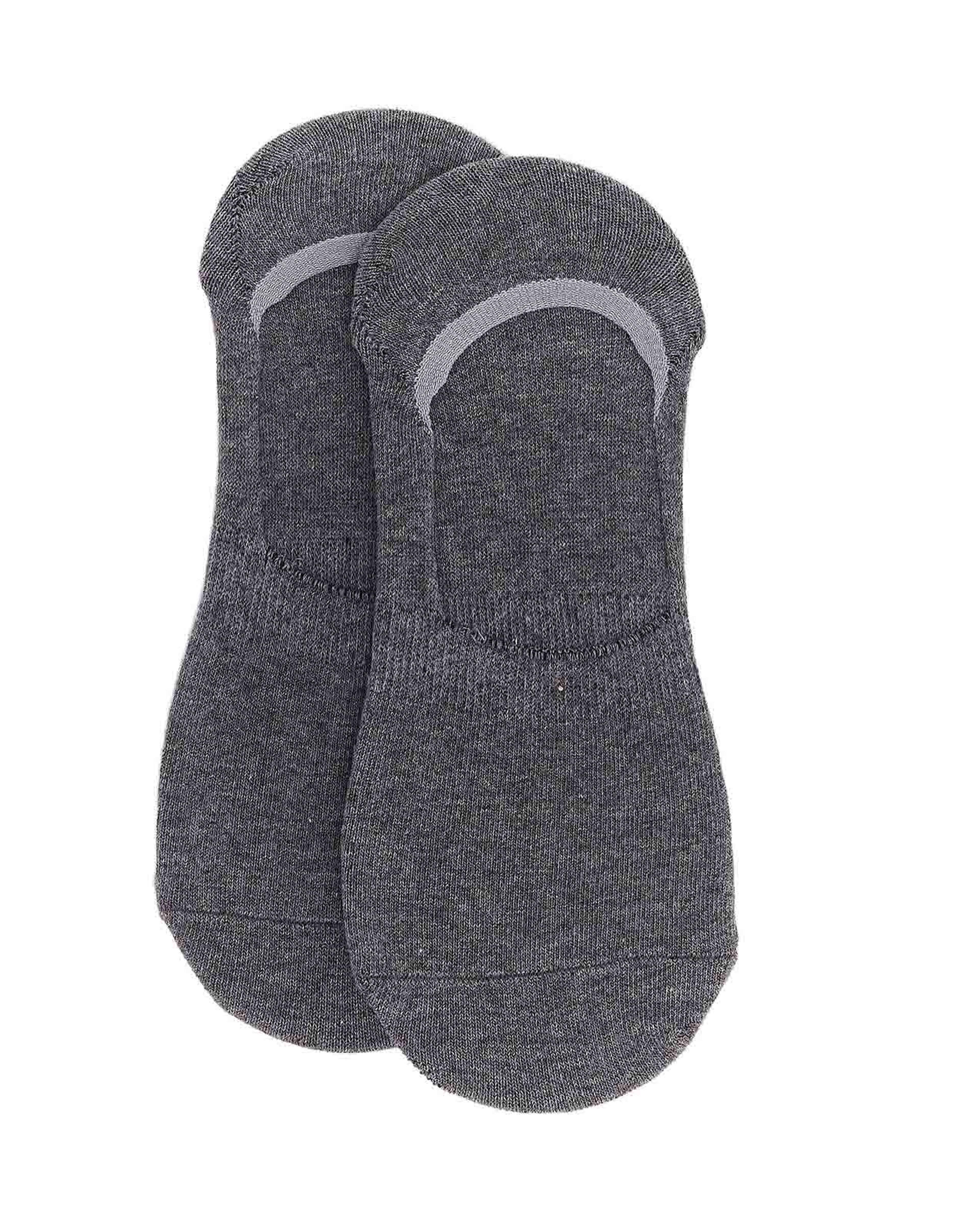 3 Pack Solid No-Show Socks