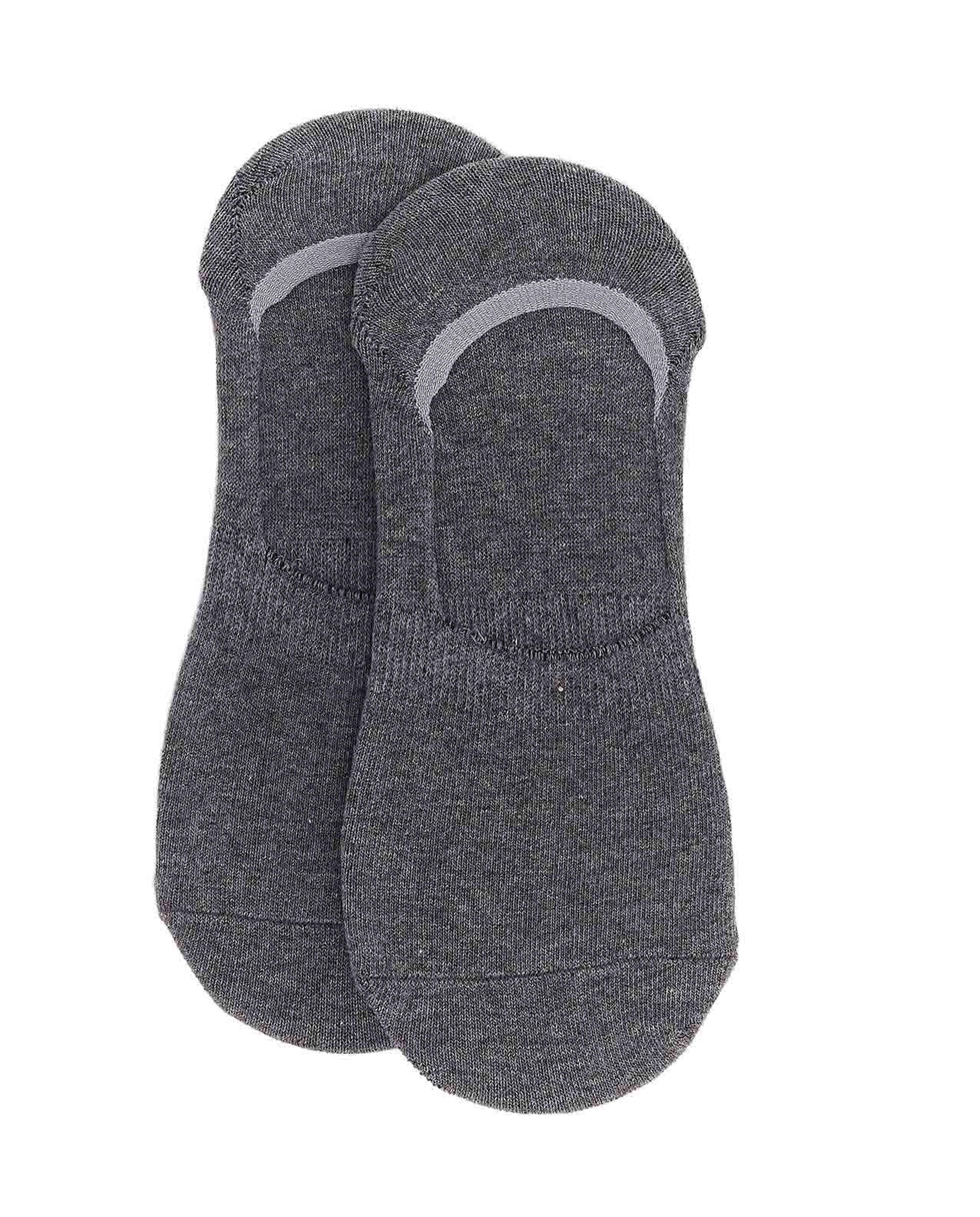 3 Pack Solid No-Show Socks