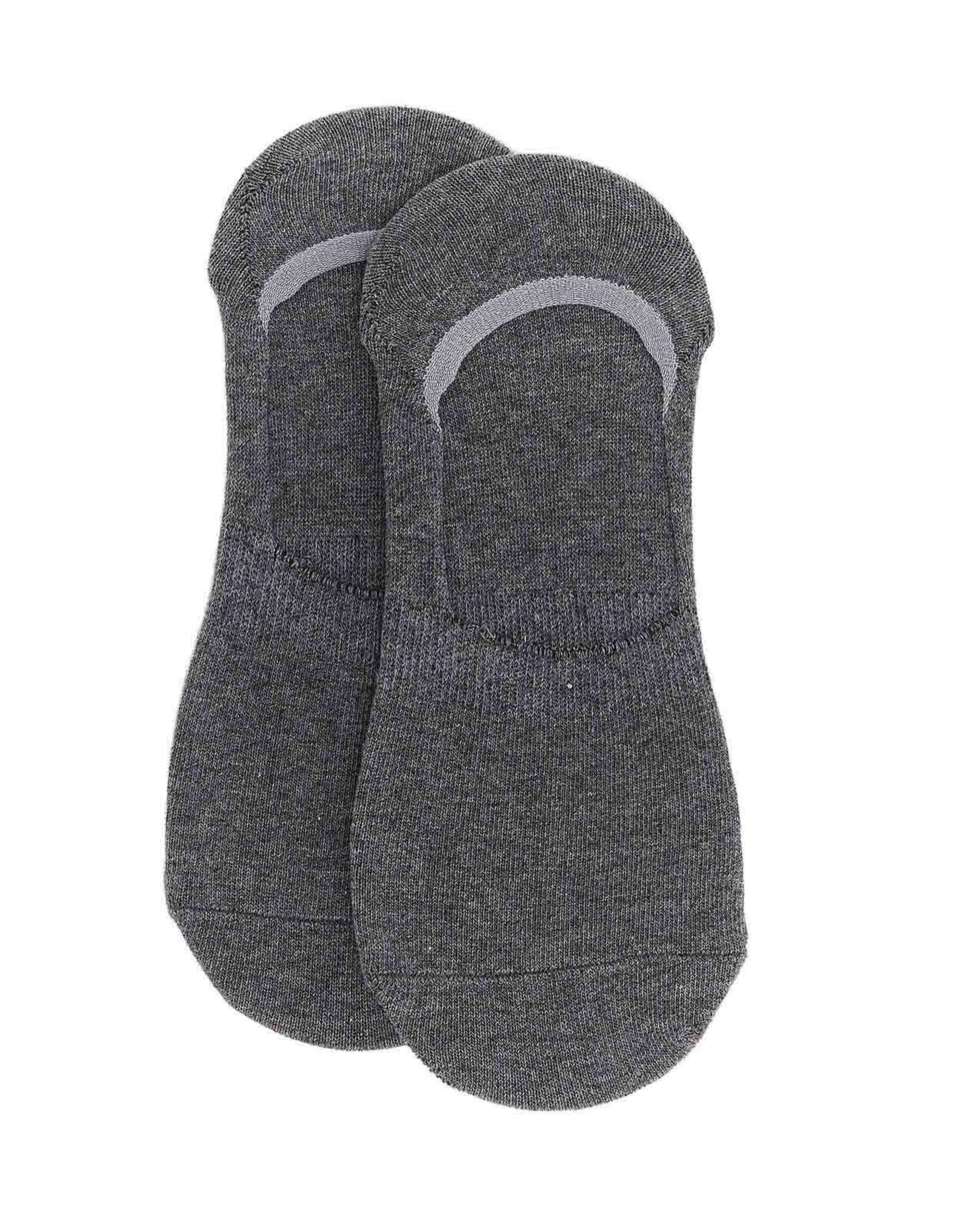 3 Pack Solid No-Show Socks