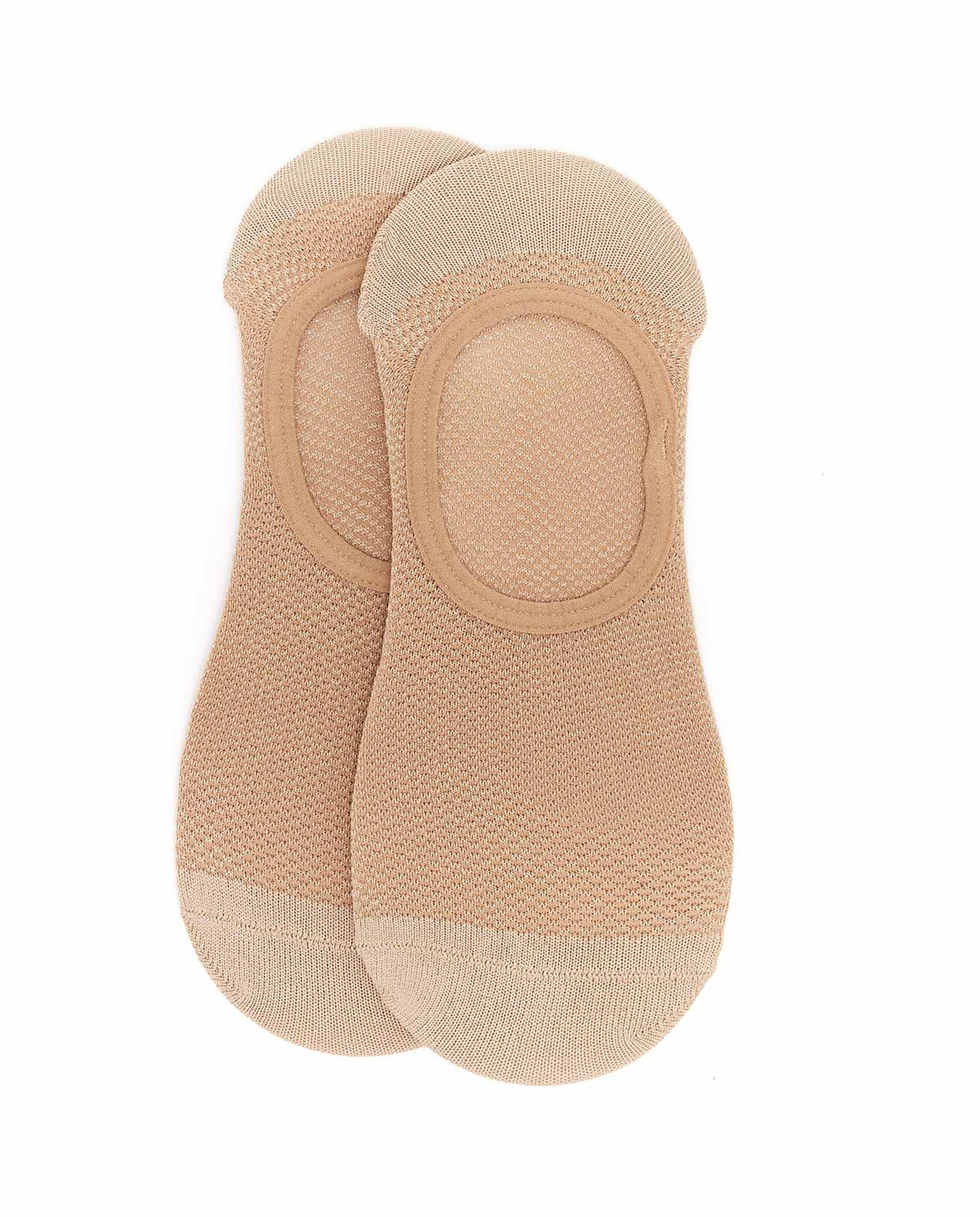 3 Pack Solid No-Show Socks