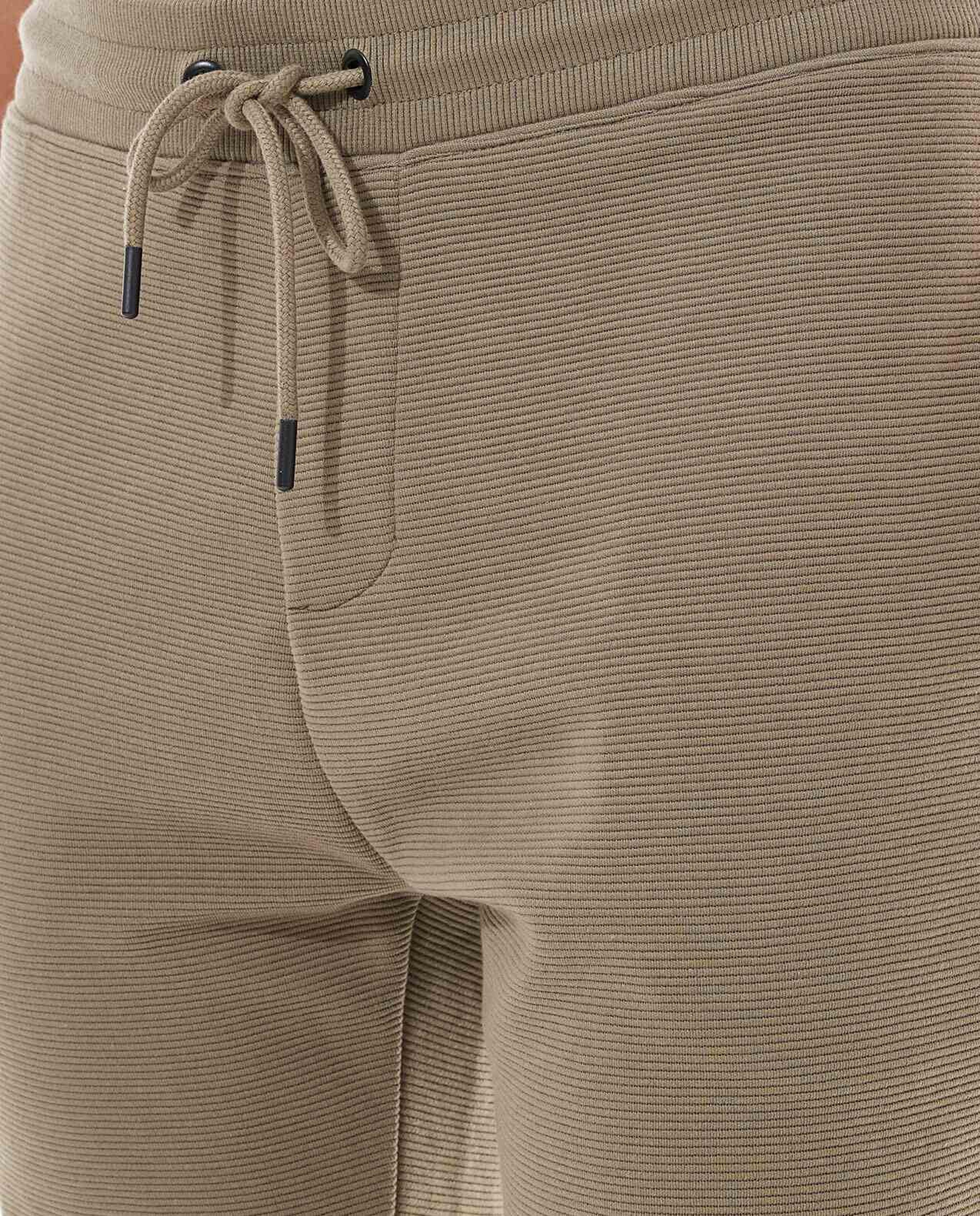 Solid Joggers with Drawstring Waist