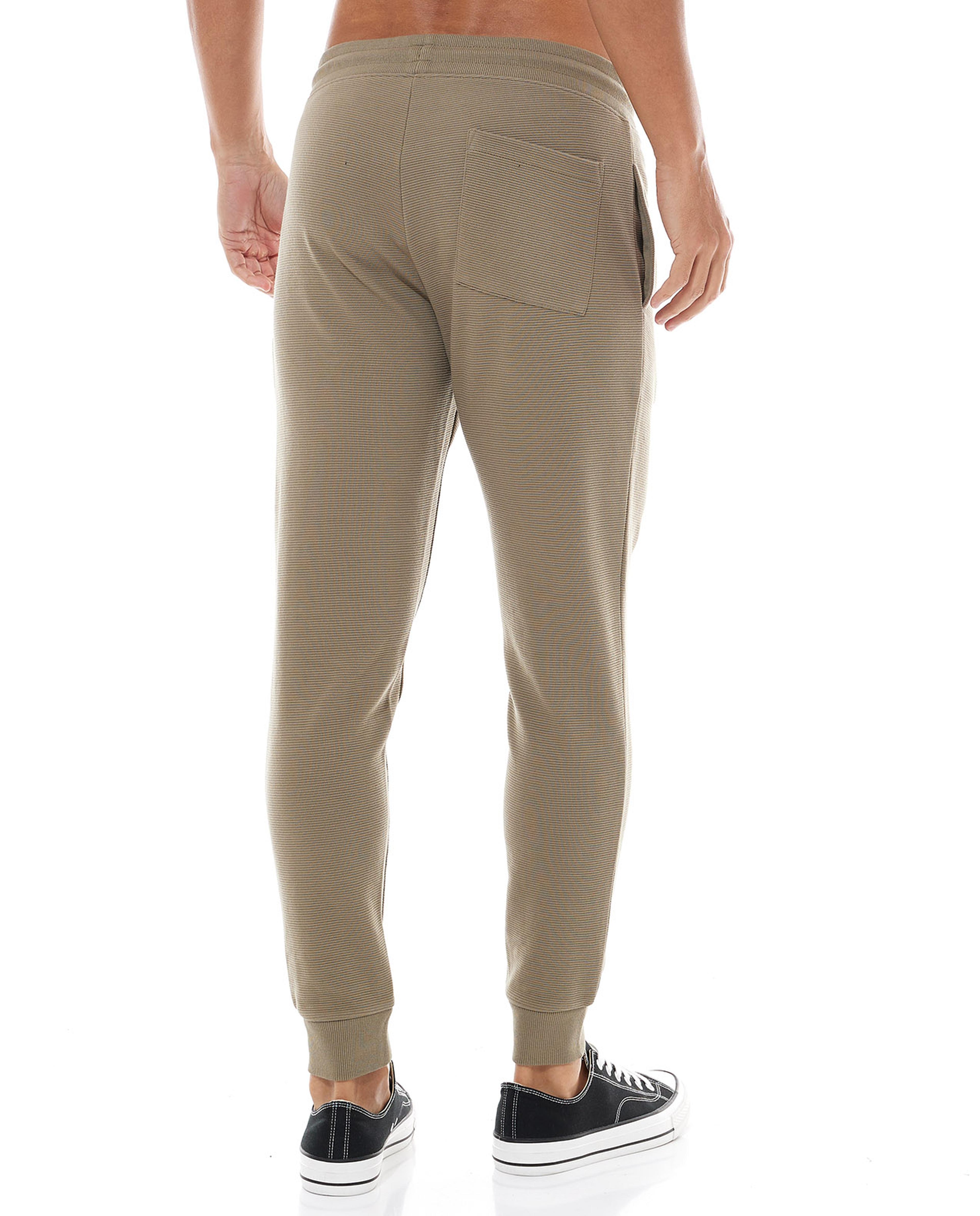Solid Joggers with Drawstring Waist