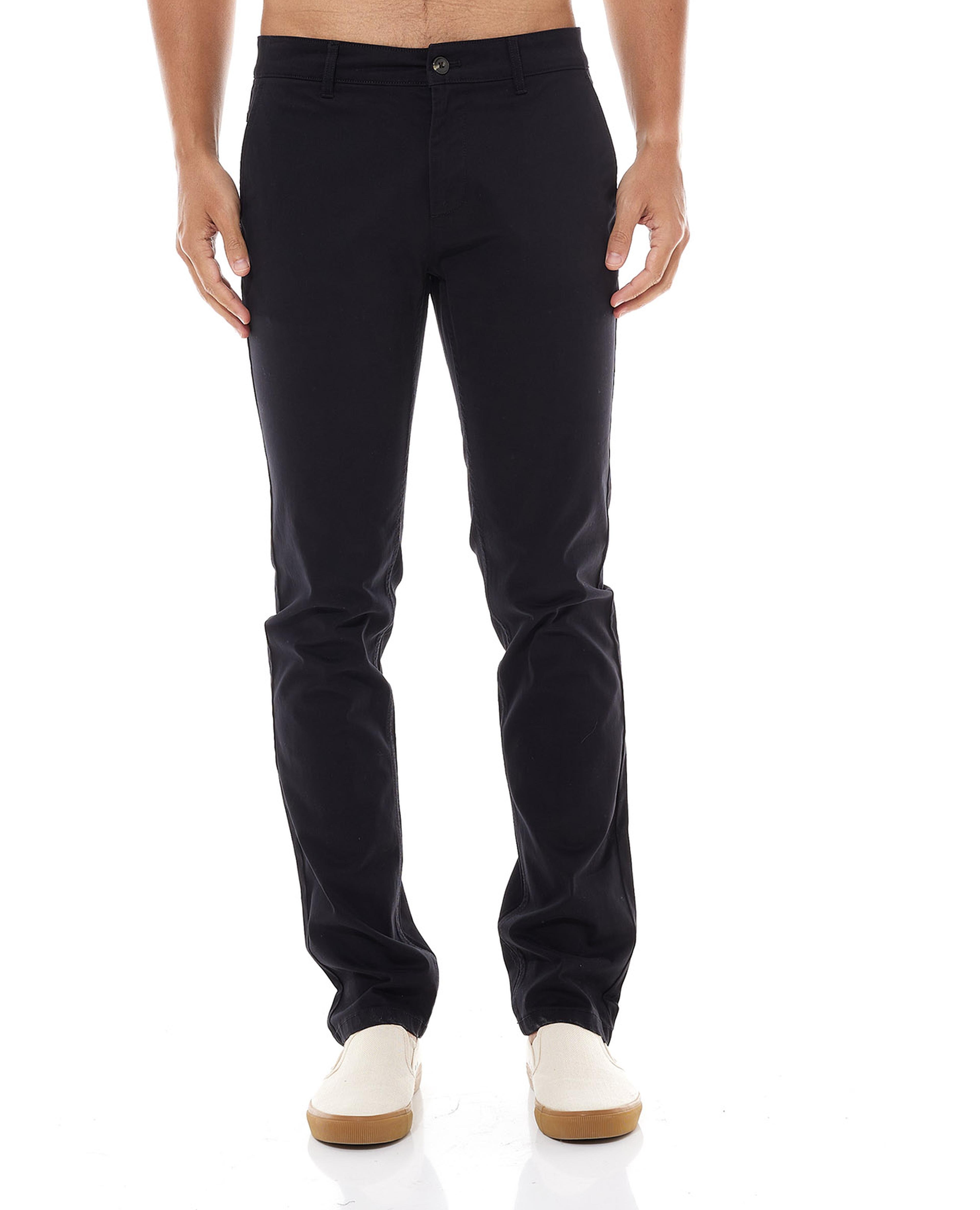 Solid Regular Fit Jeans with Button Closure