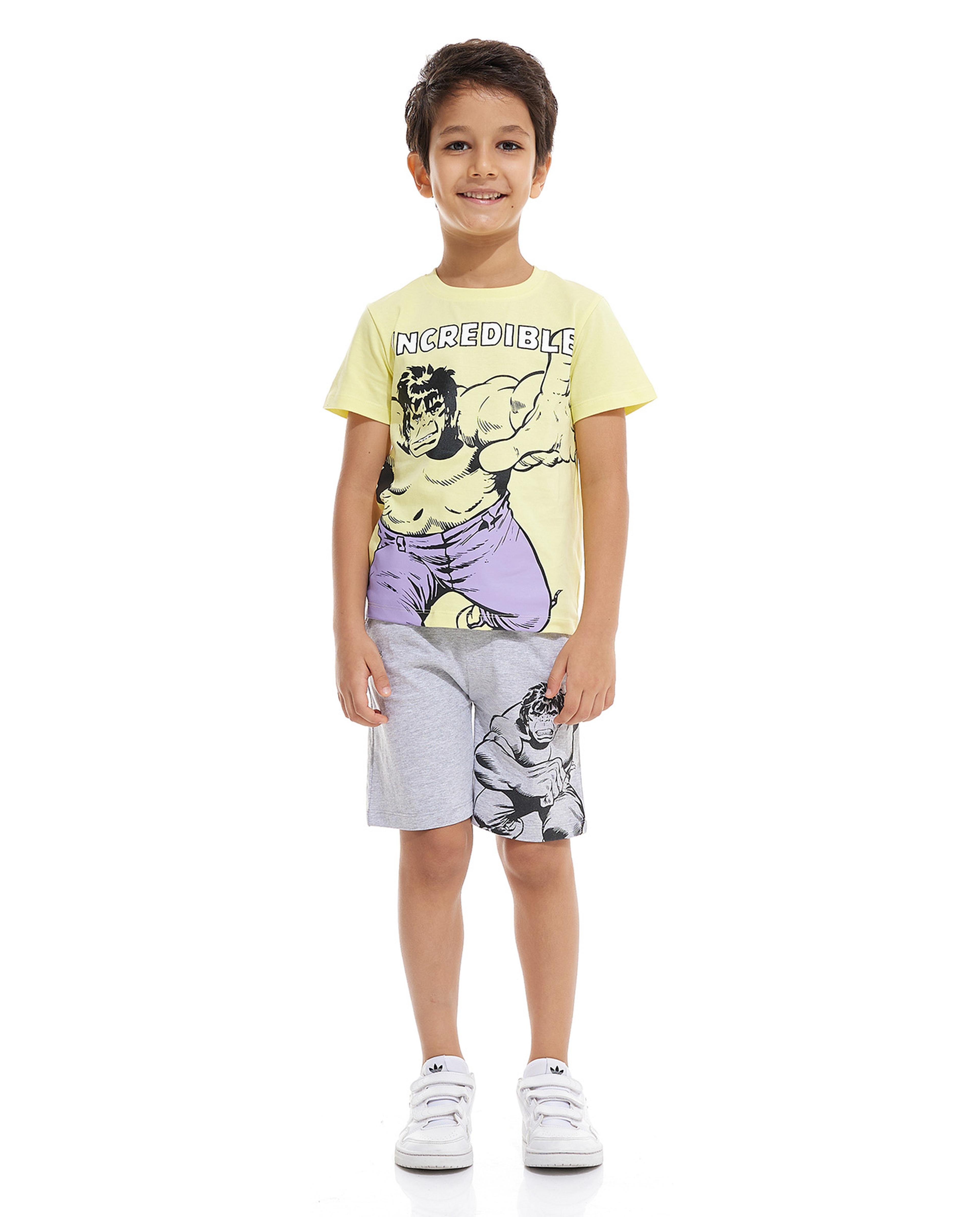 Hulk Printed Pyjama Set