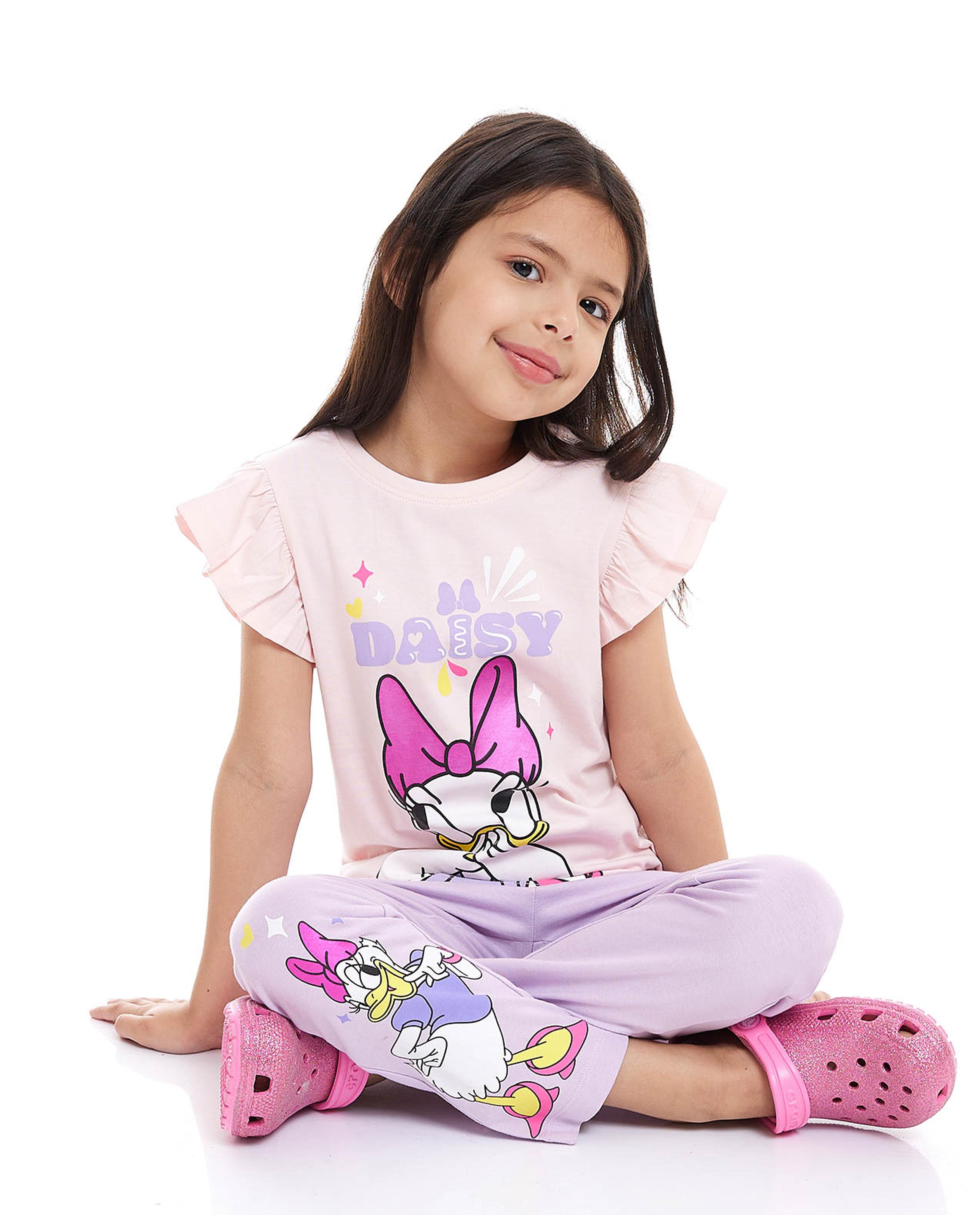 Daisy Duck Print Pyjama Set