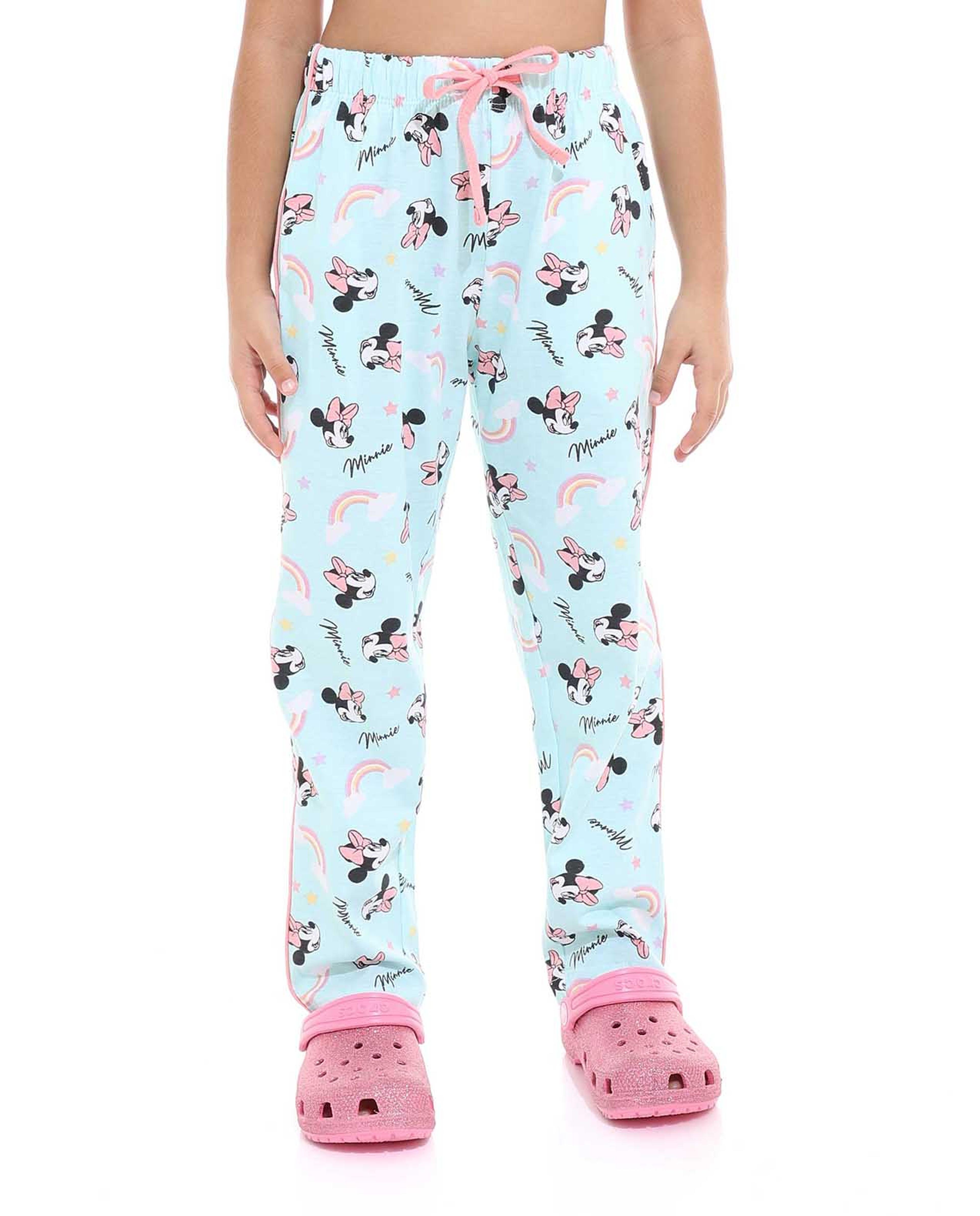 Minnie Mouse Print Pyjama Set