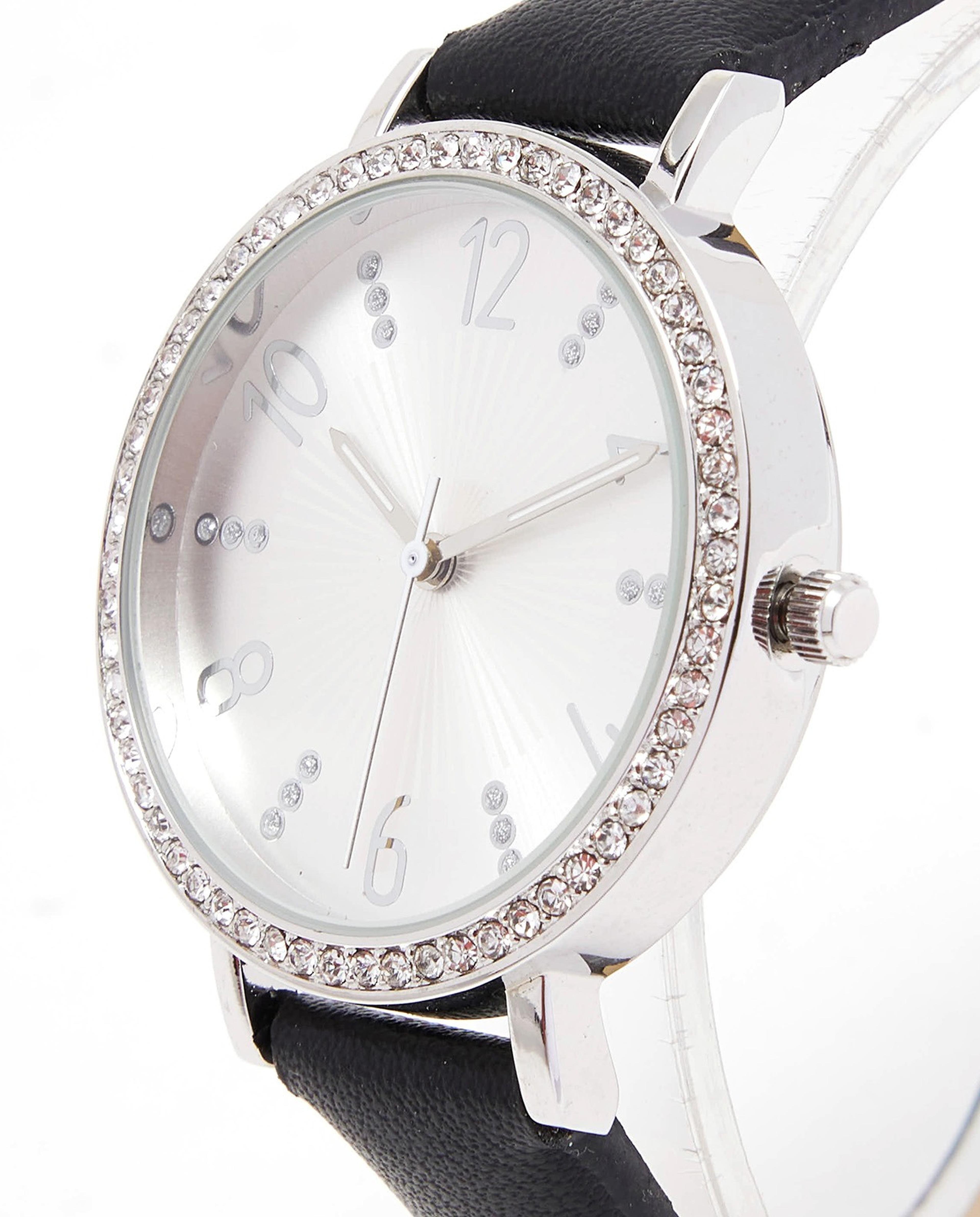 Round Dial Analog Watch