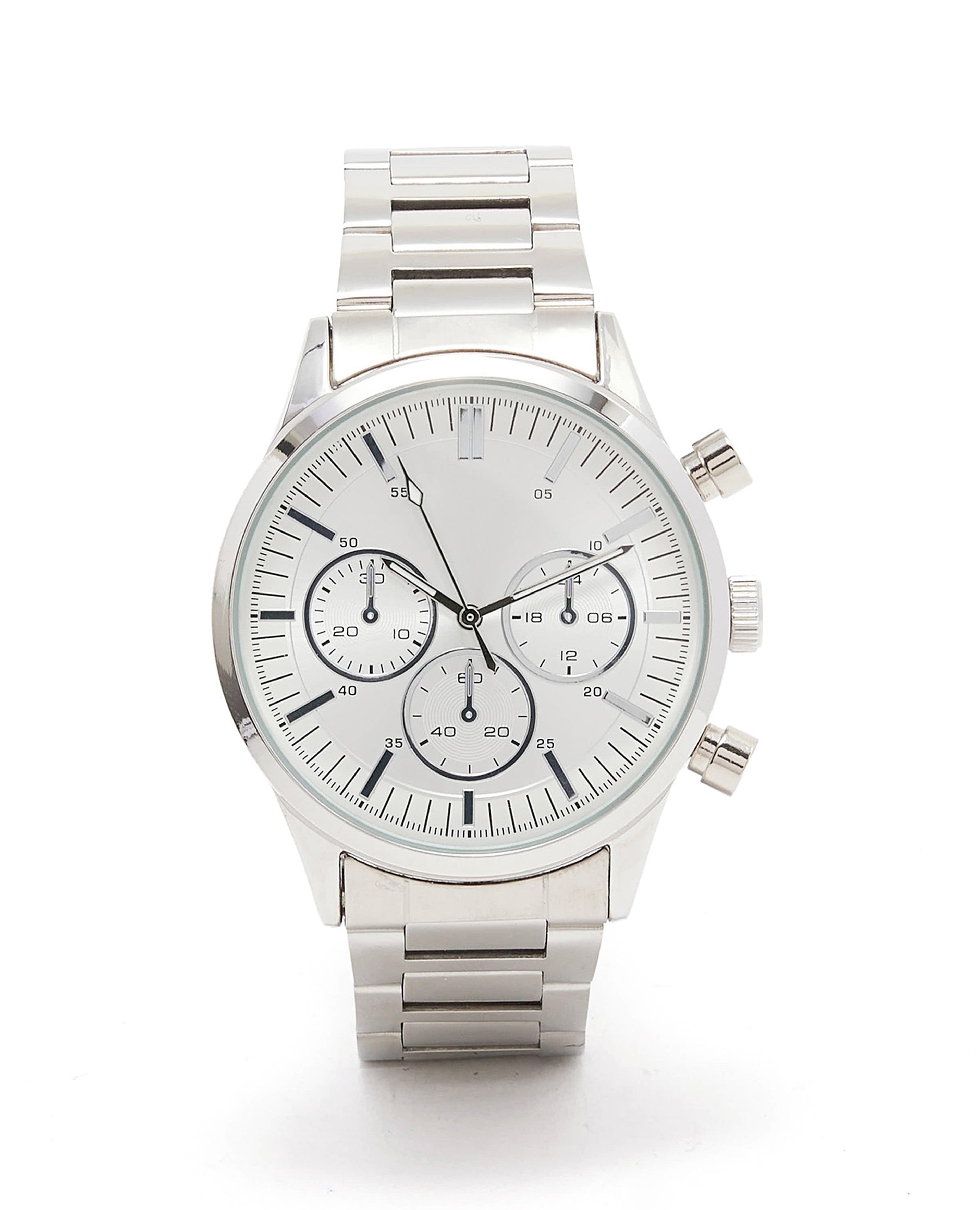 Round Dial Analog Watch