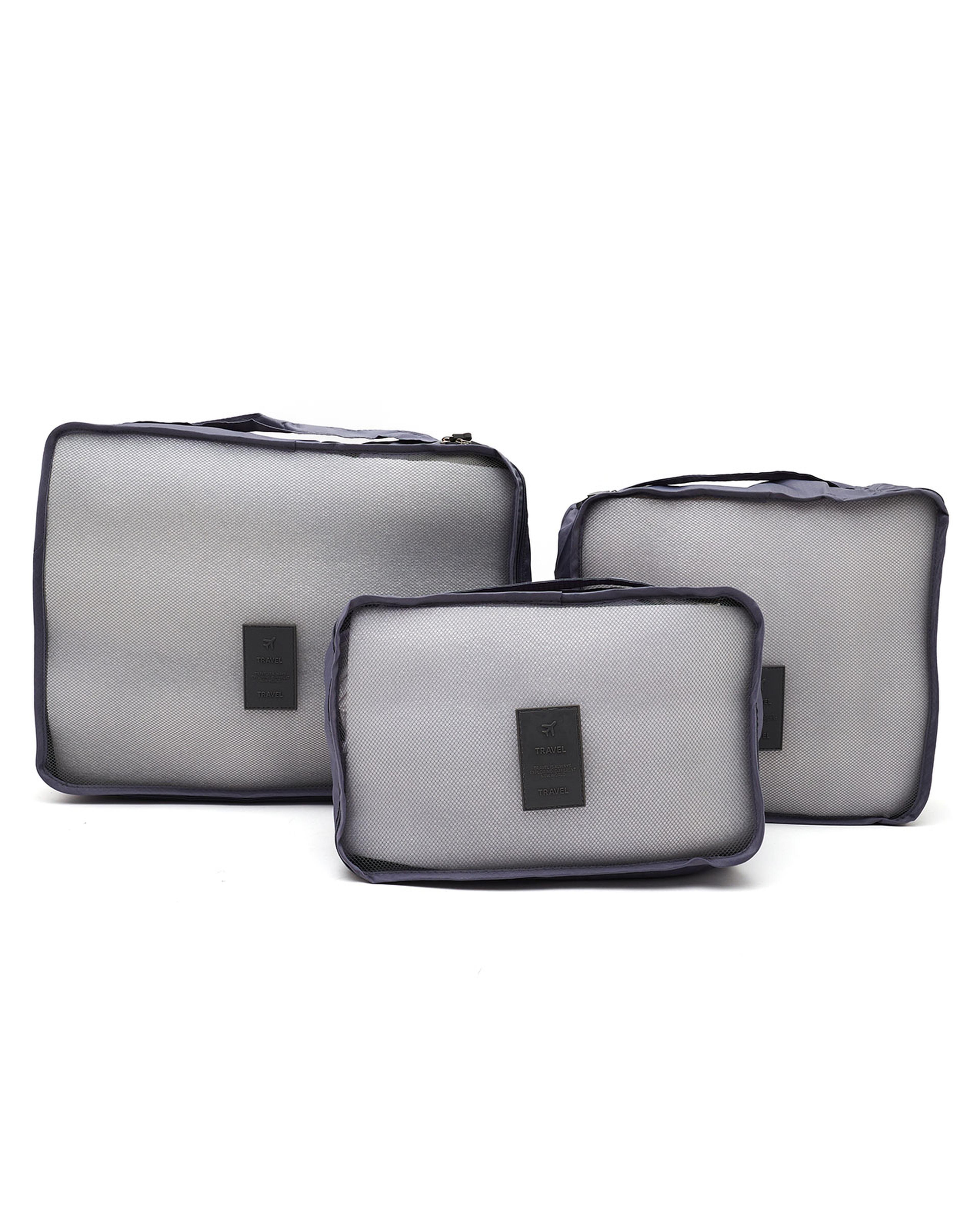Pack of 6 Travel Organizer Pouches