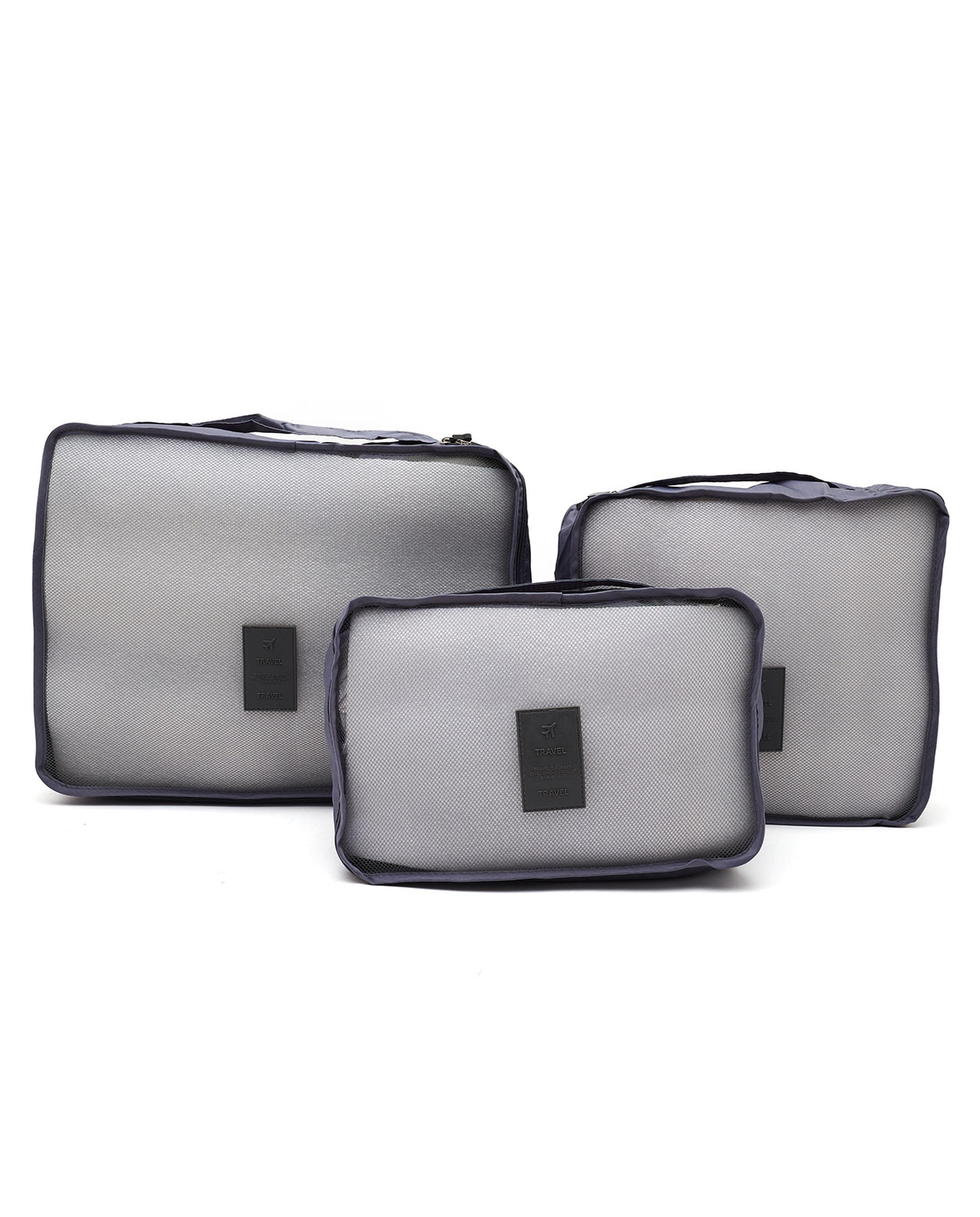 Pack of 6 Travel Organizer Pouches