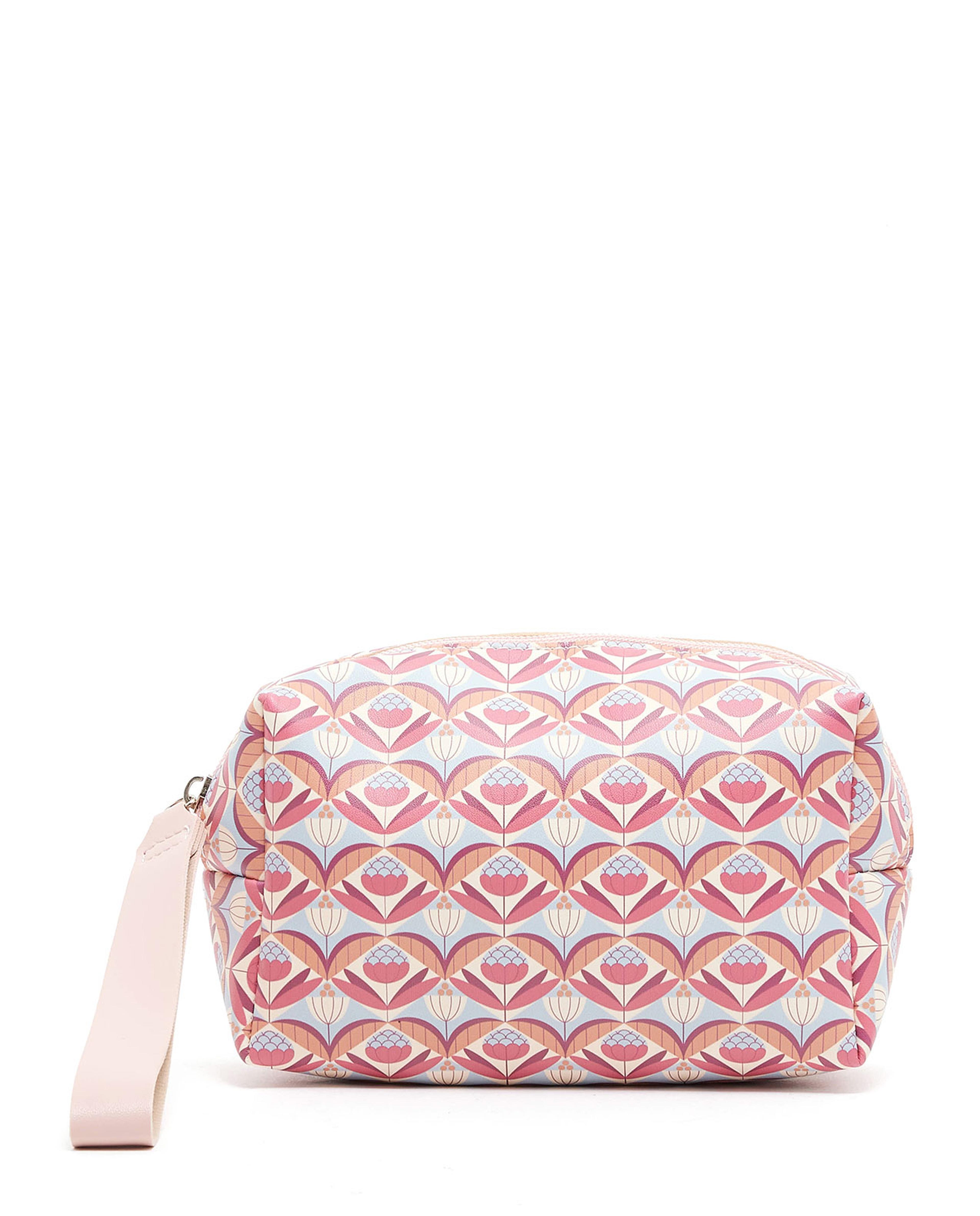 Patterned Cosmetic Pouch