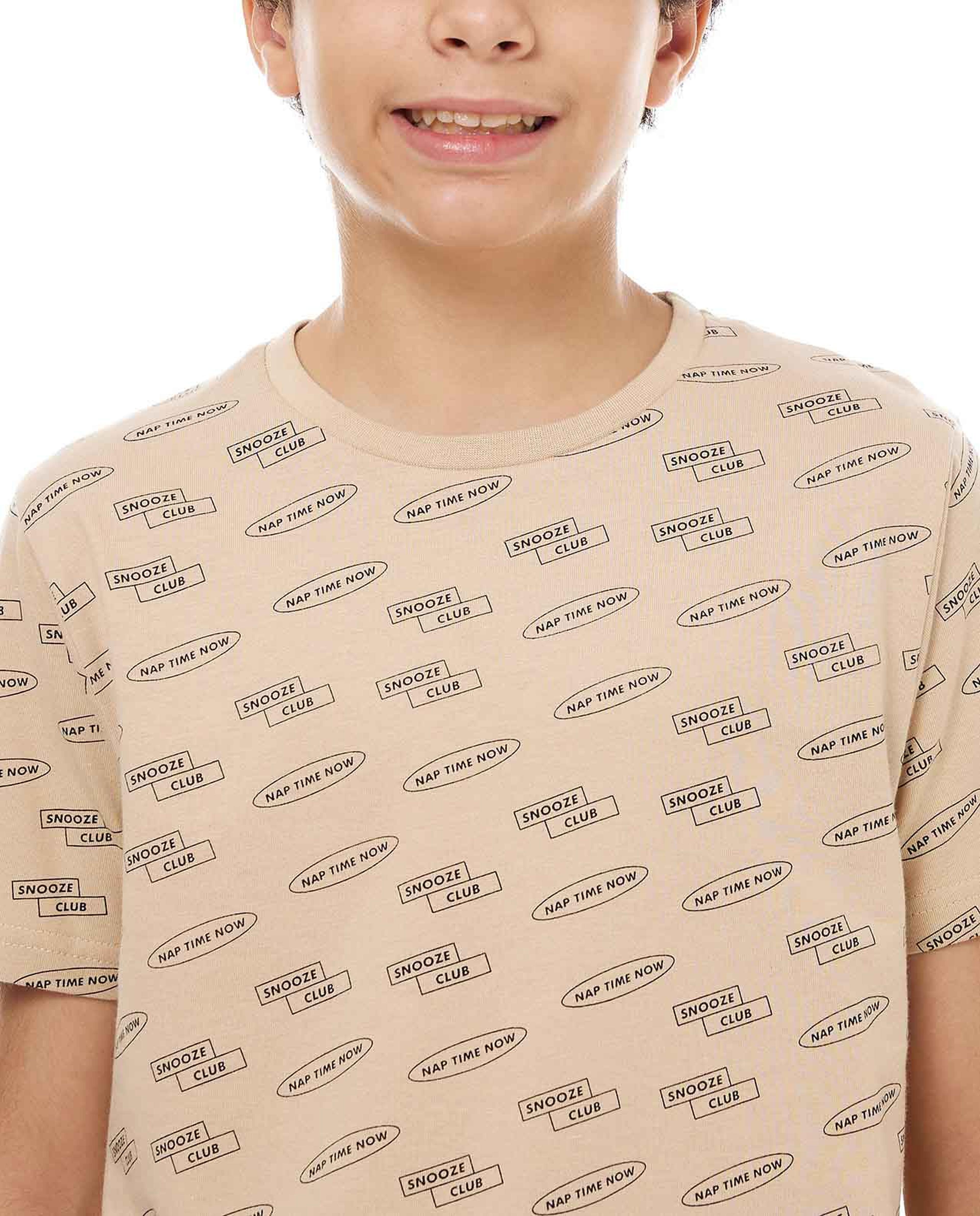All Over Printed Pyjama Set