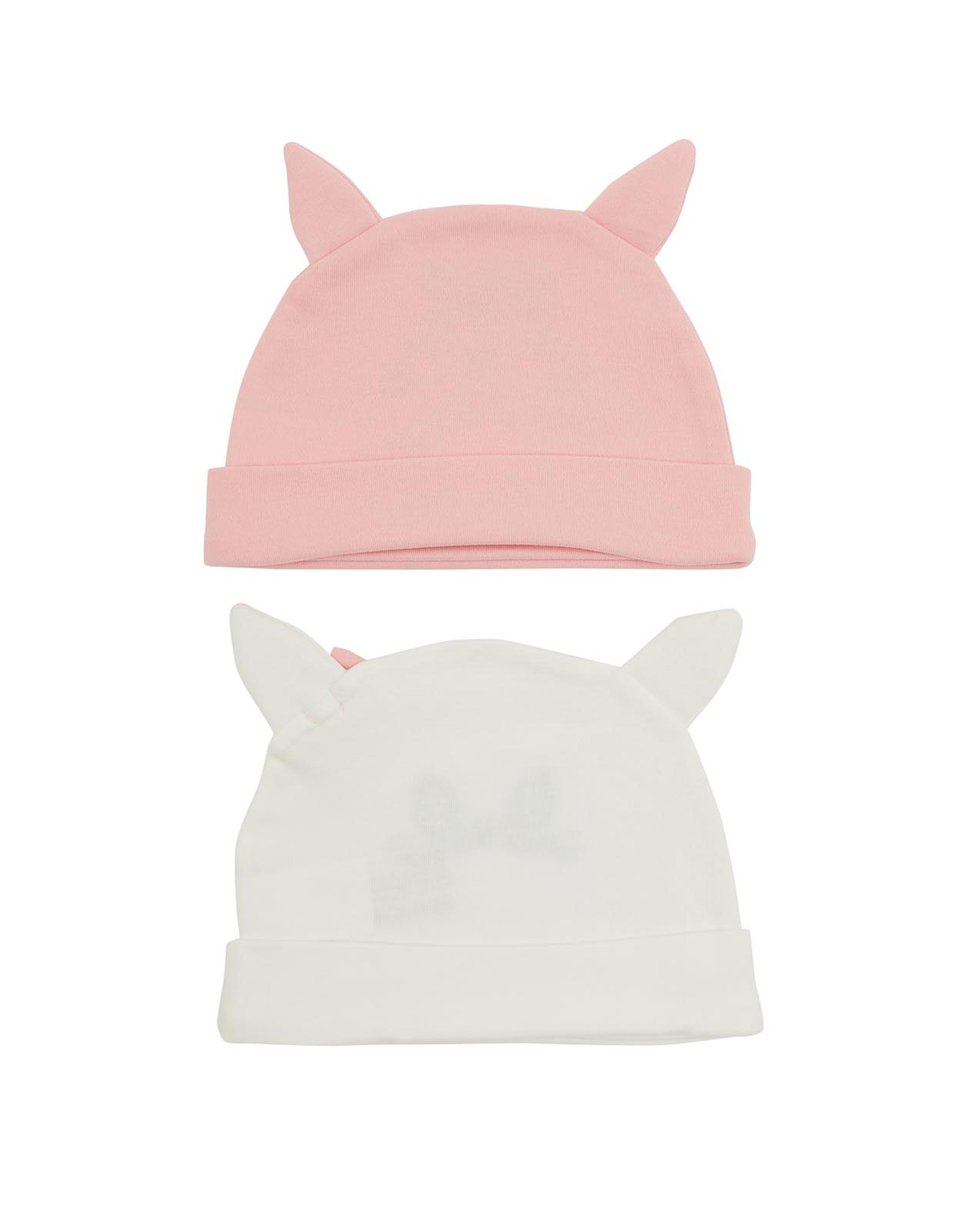 Pack of 2 Embroidered Caps