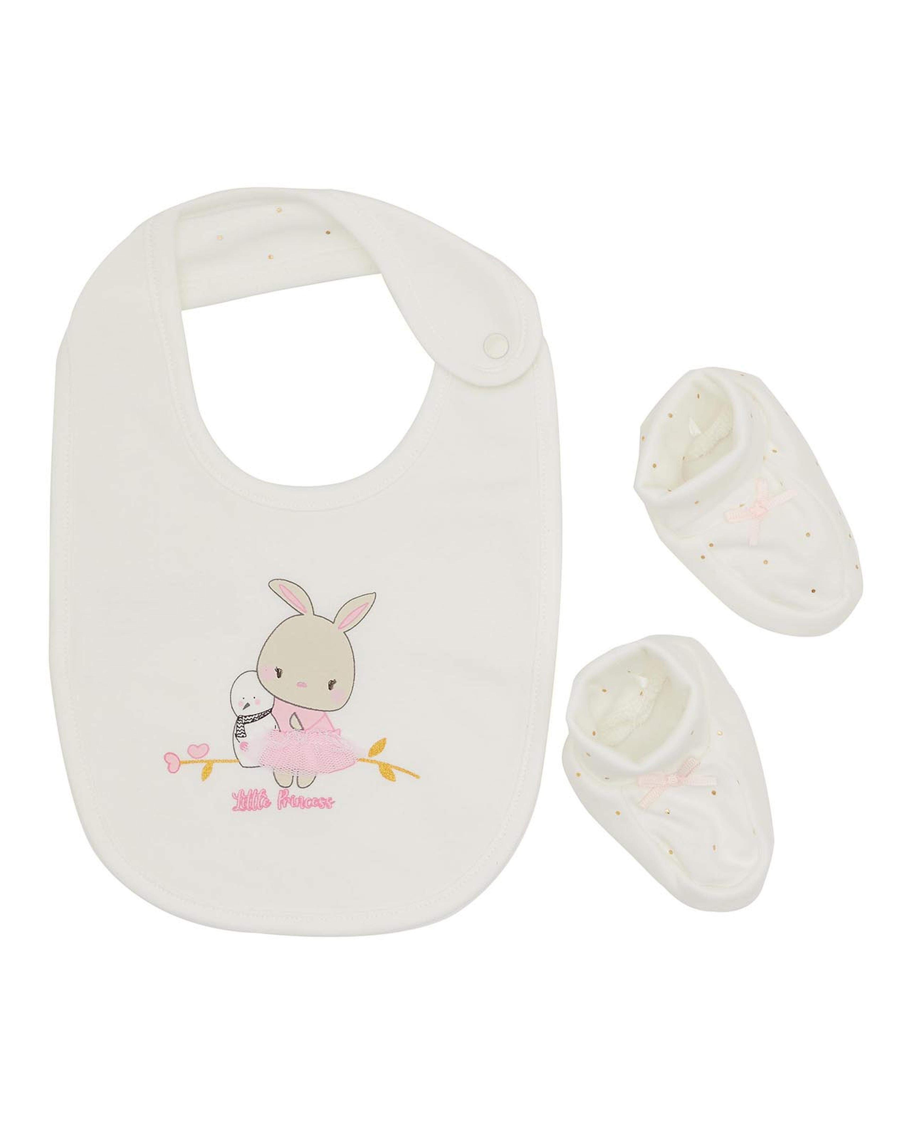 Bib and Booties Set