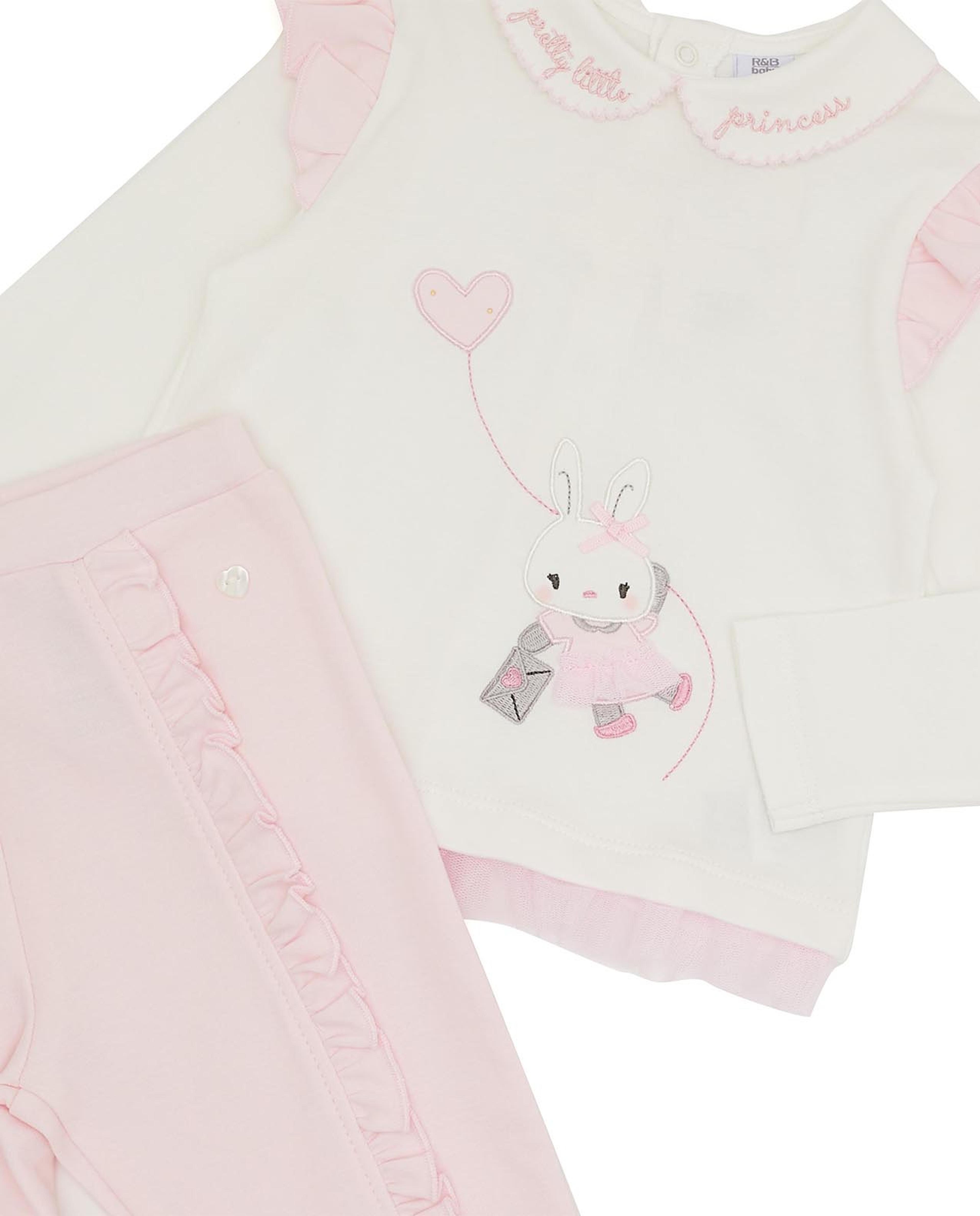 Applique Detailed Clothing Set