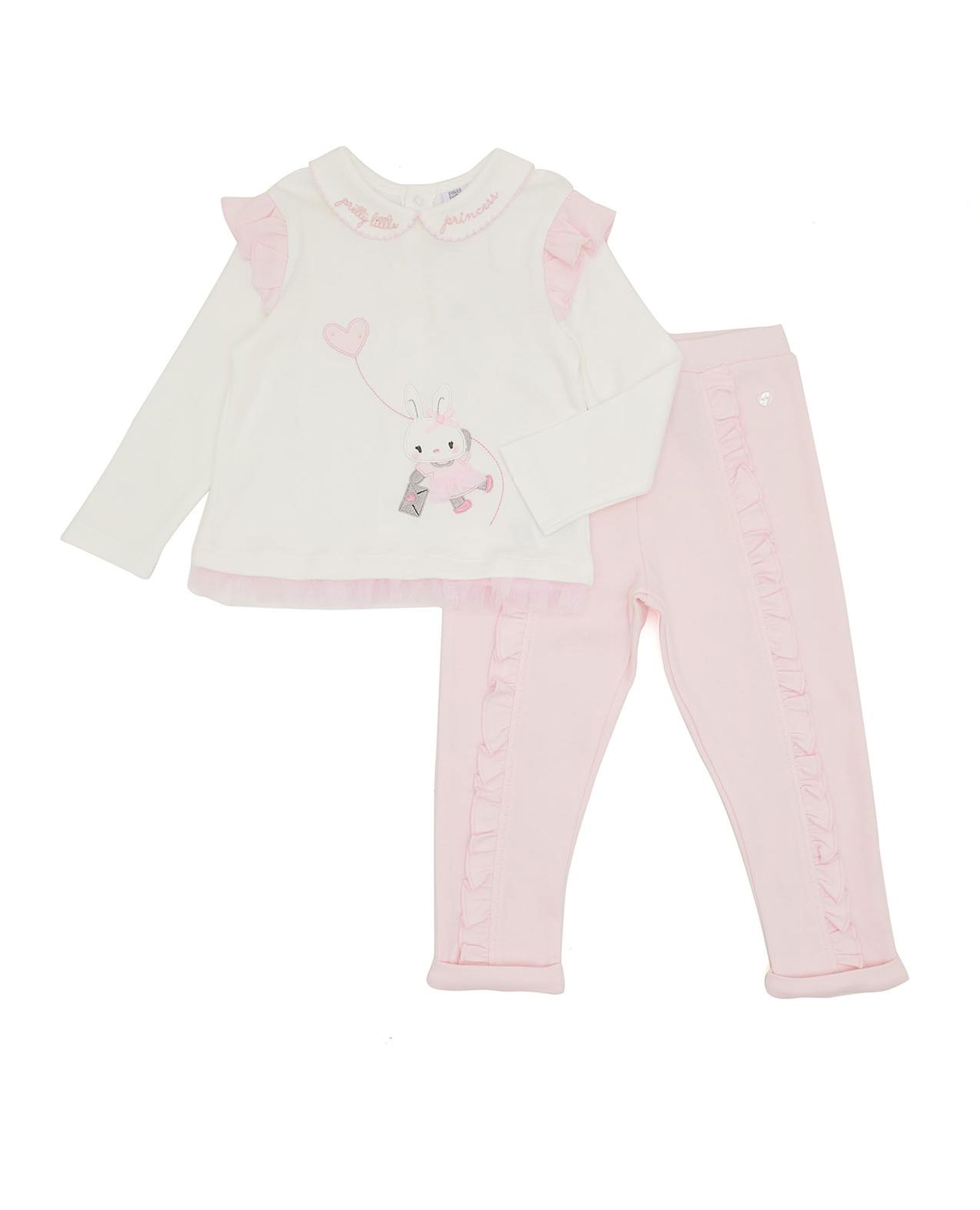 Applique Detailed Clothing Set