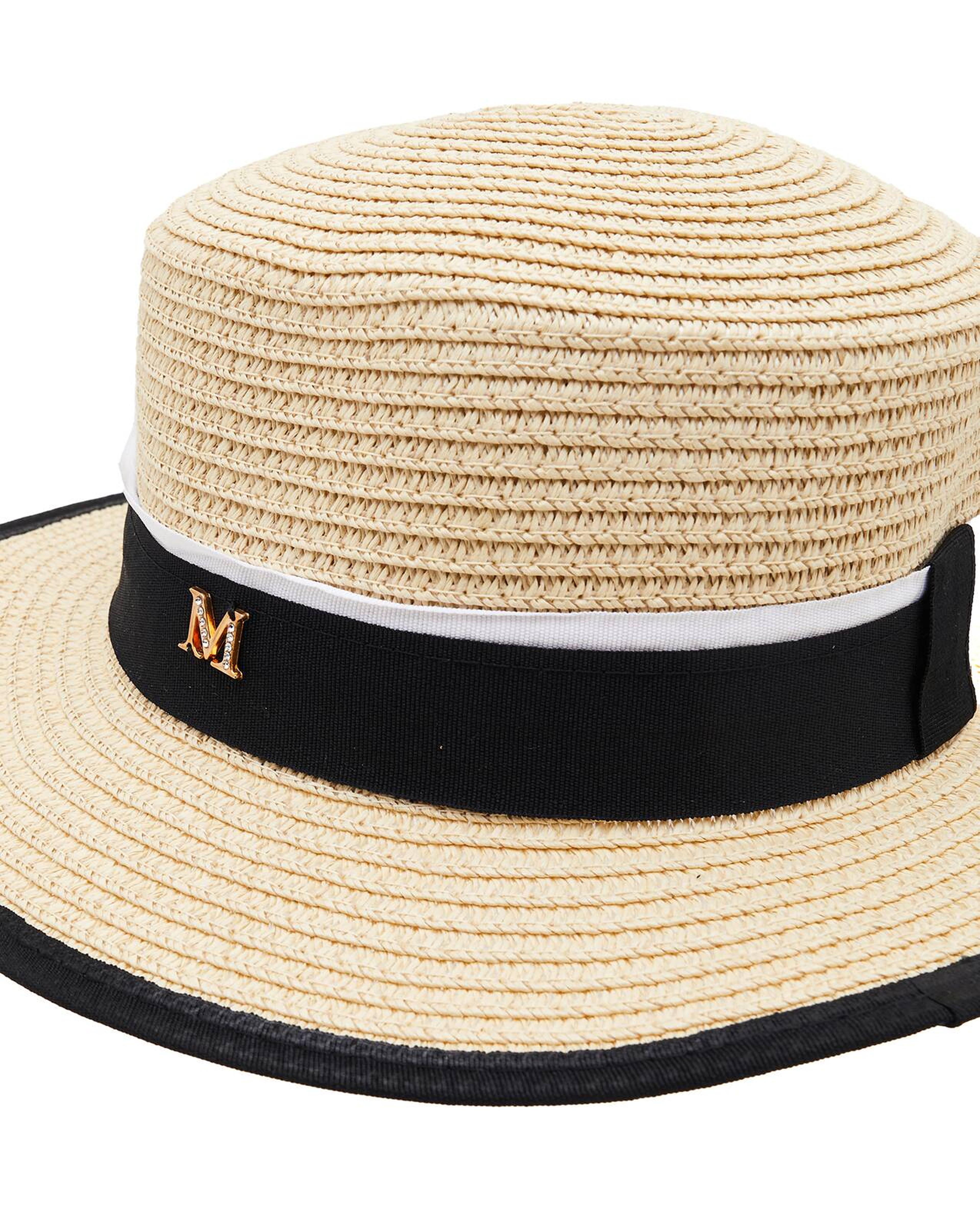 Straw Boater Hat