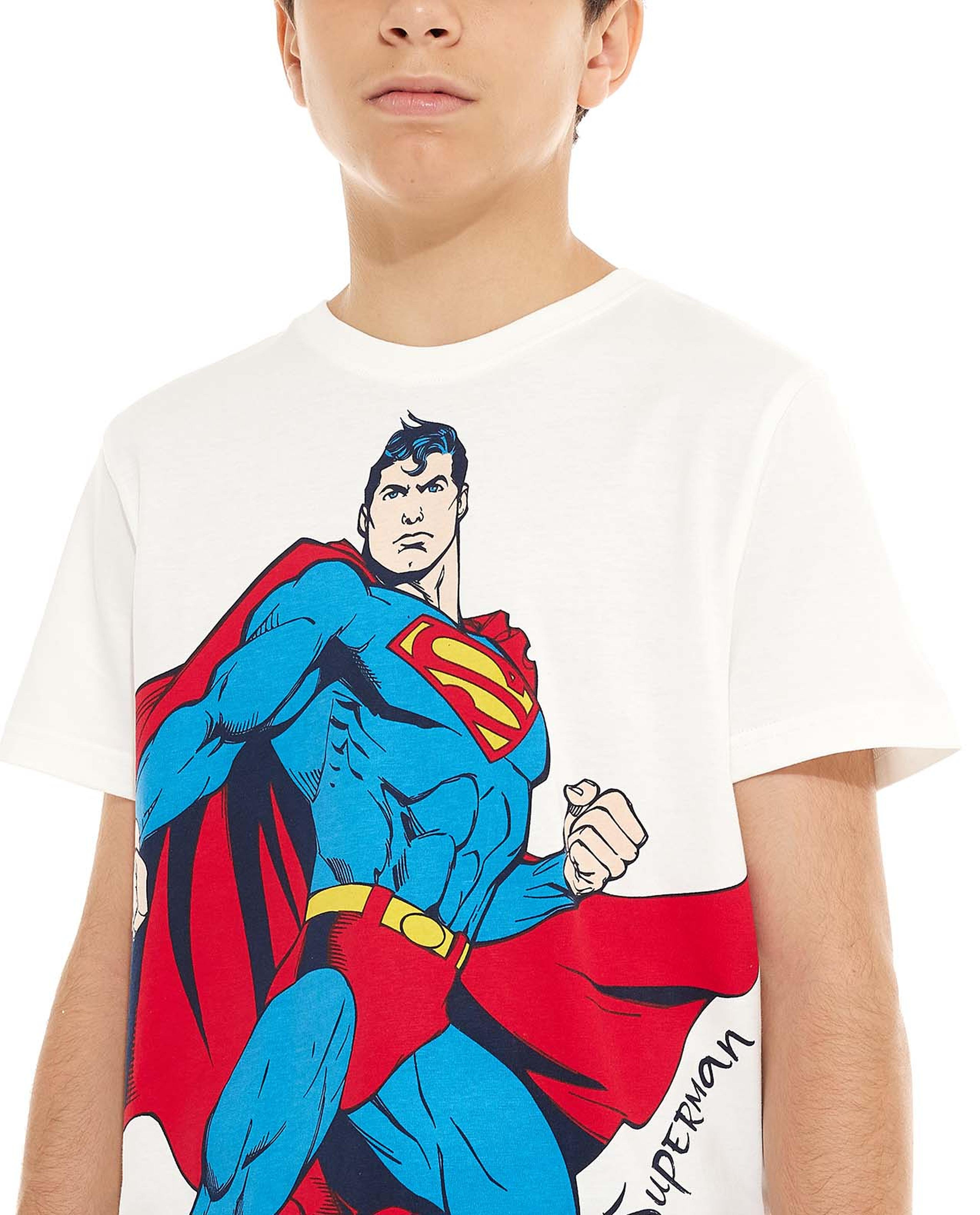 Superman Printed Pyjama Set