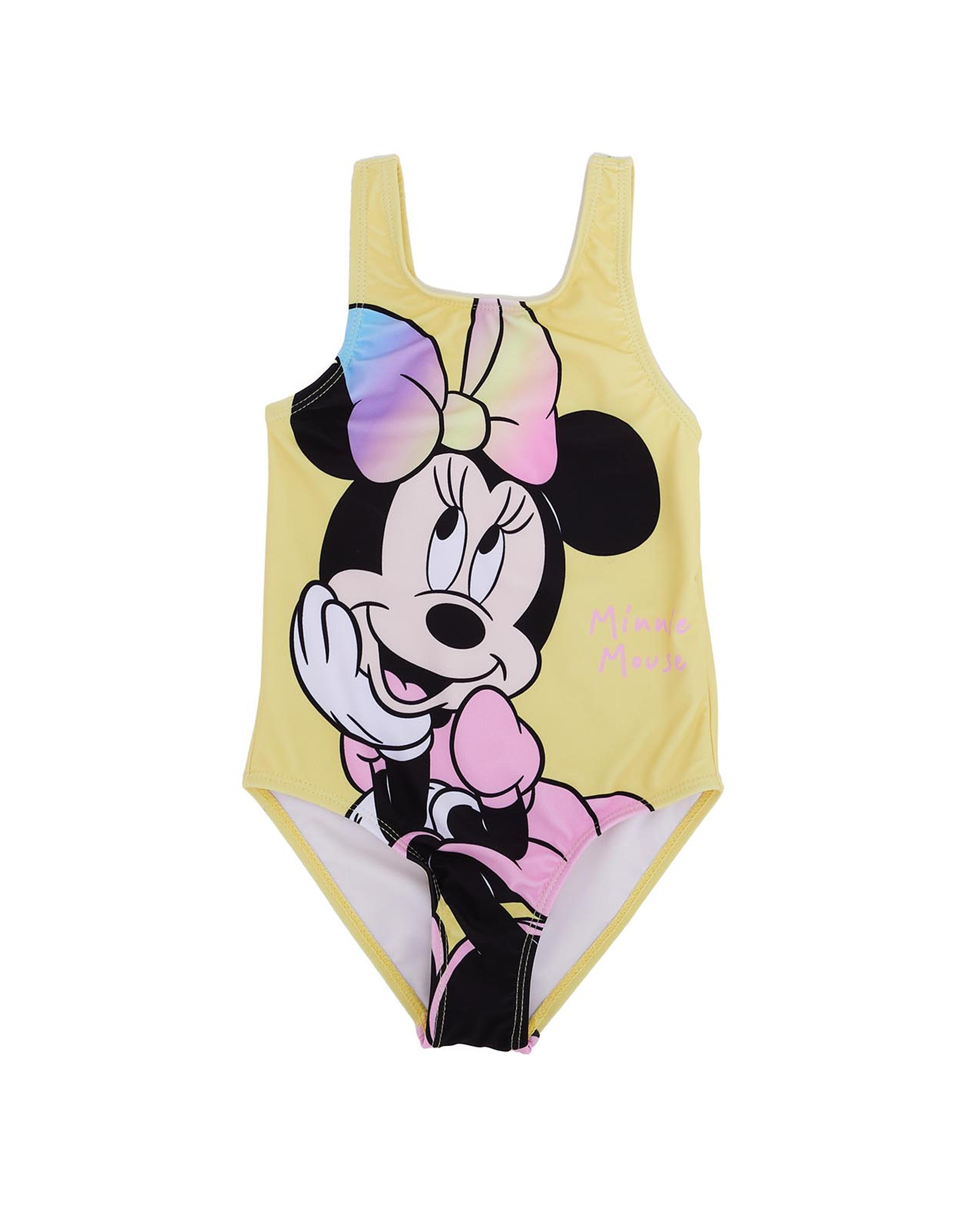 Minnie Mouse Print Swimsuit