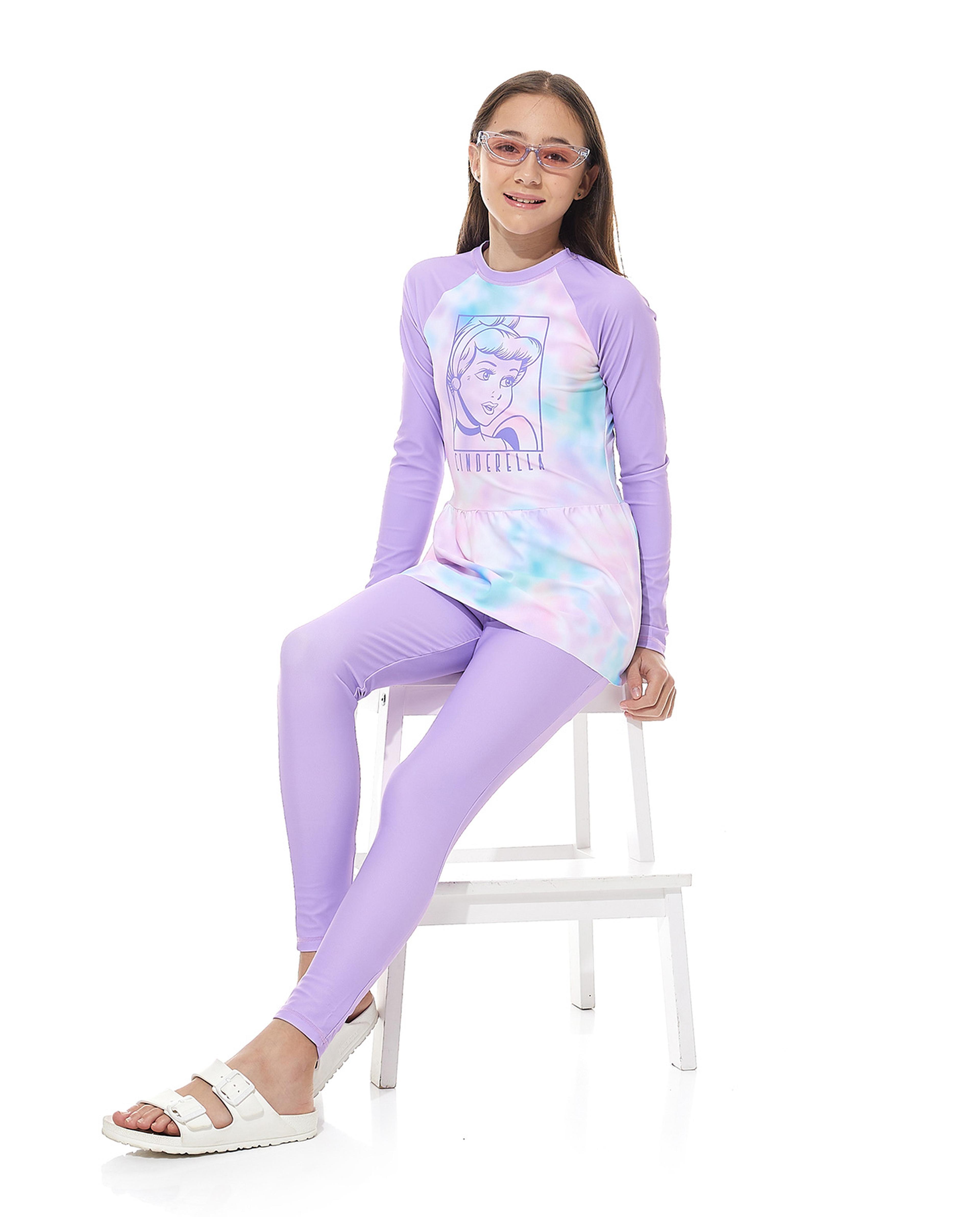 Cinderella Print Swim Set