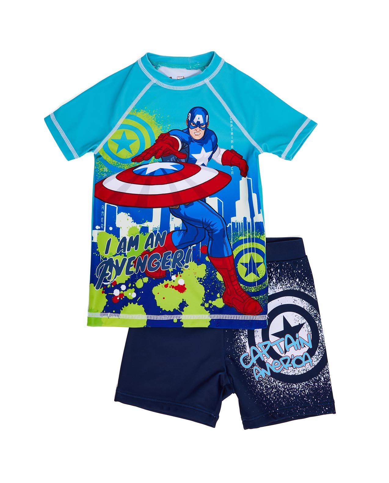 avengers swim shirt