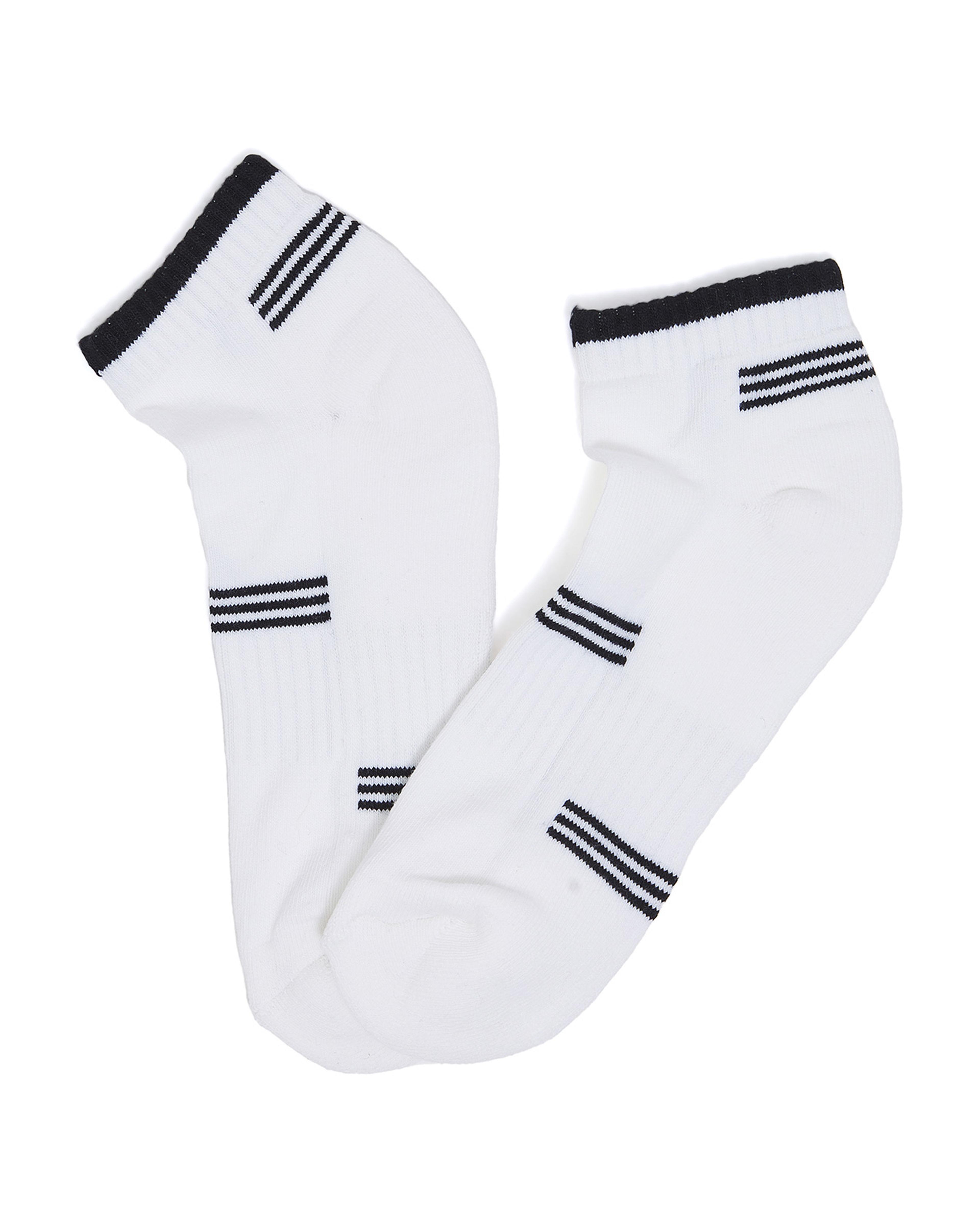 3 Pack Knitted Ankle Socks