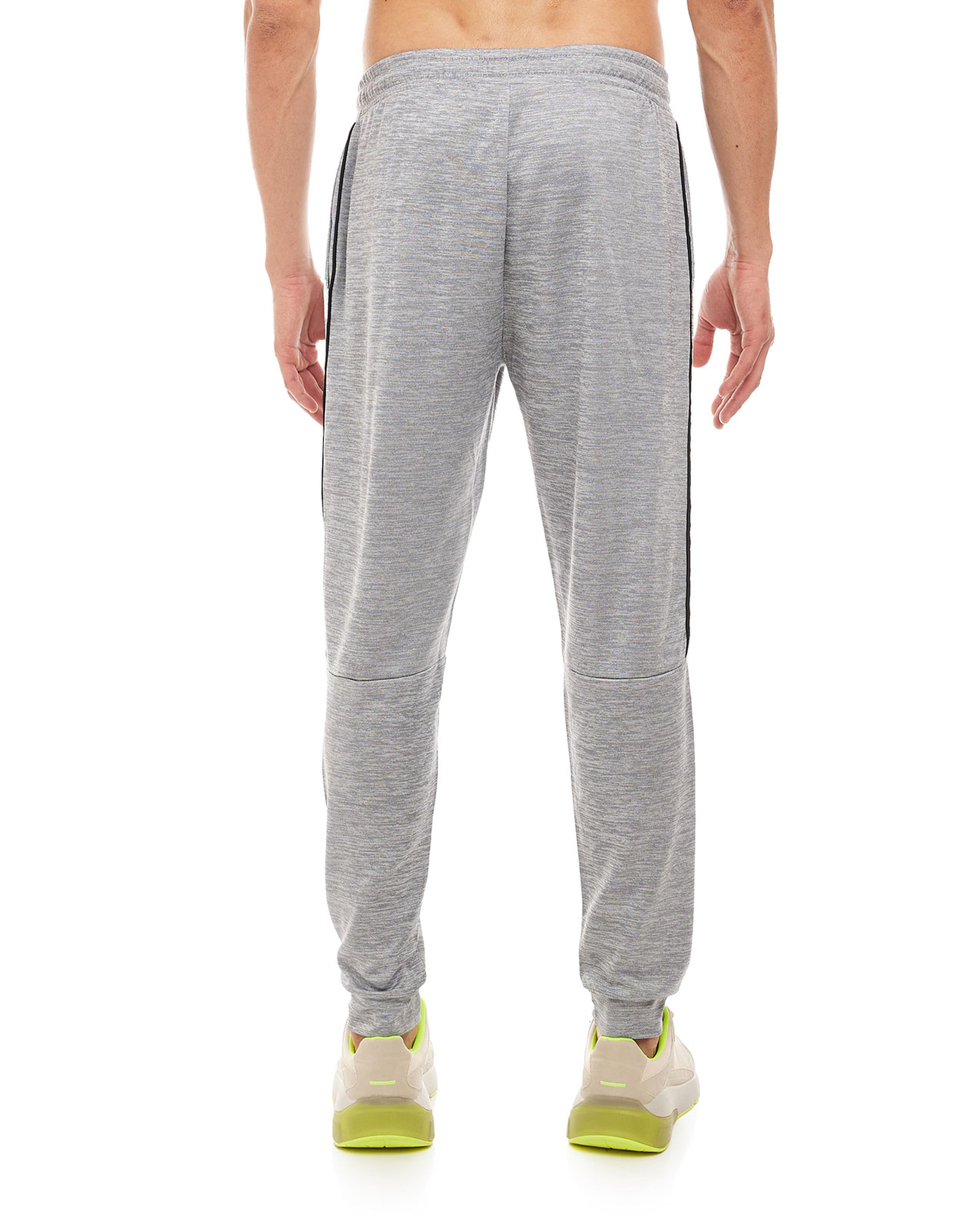 Solid Active Joggers with Drawstring Waist