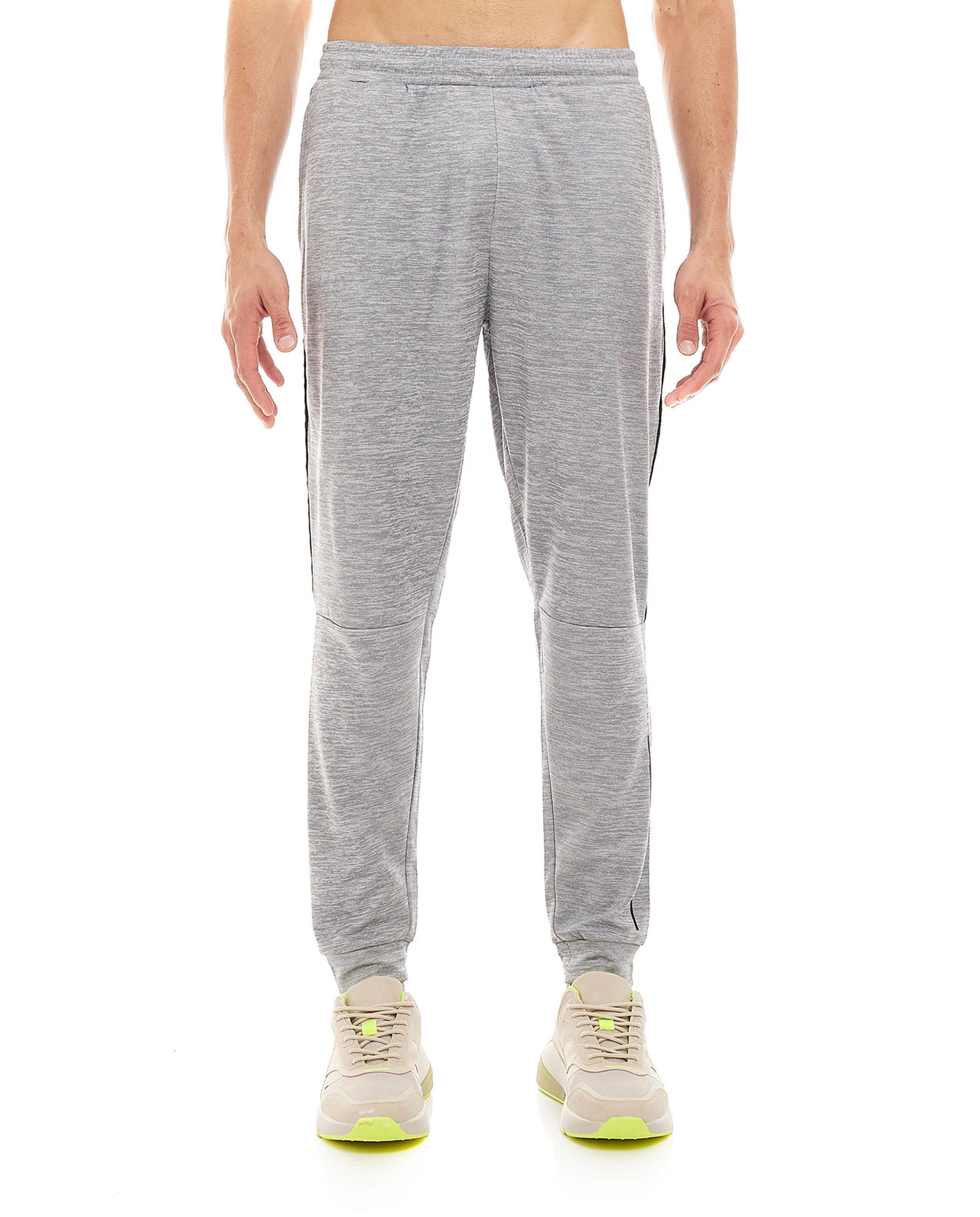 Solid Active Joggers with Drawstring Waist