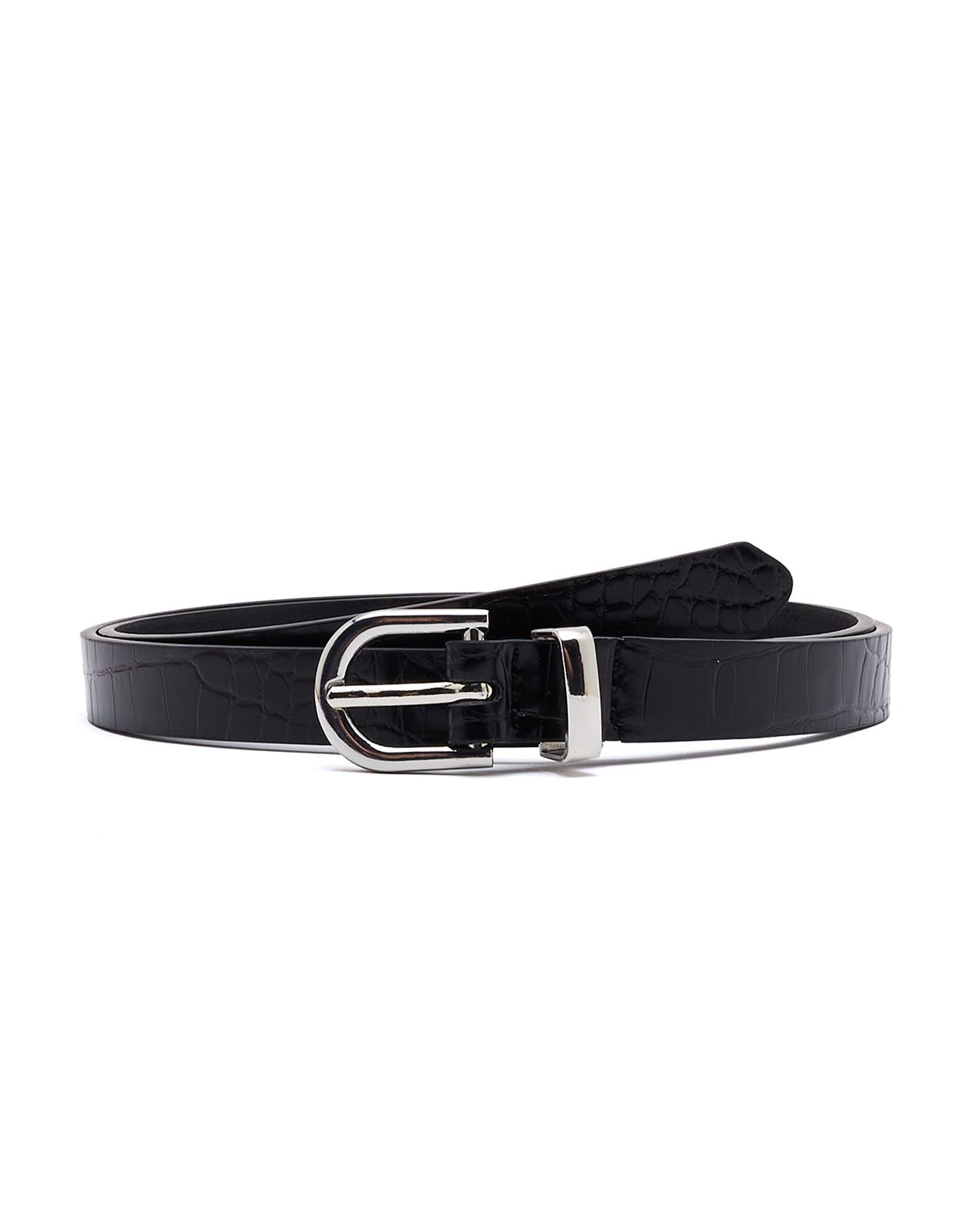 Pack of 2 Round Buckle Belts