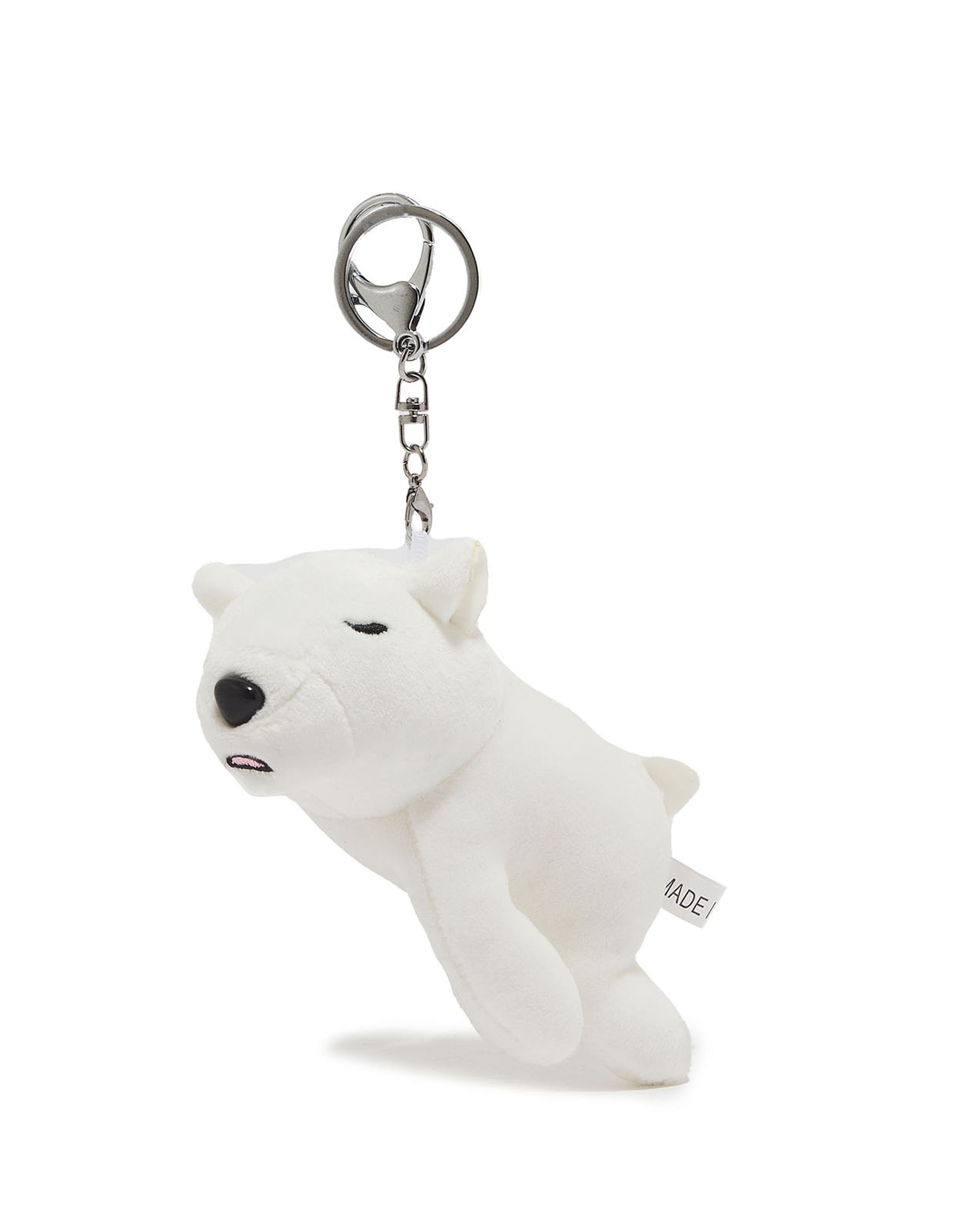 ميدالية مفاتيح مع لعبة الدب القطبي